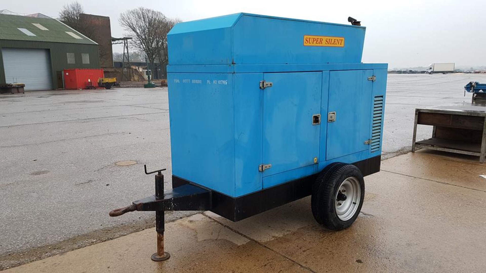 * Iveco 50KVA Towed Generator. A Single Axle Towed Generator including Iveco 4 Cylinder Diesel - Image 8 of 9
