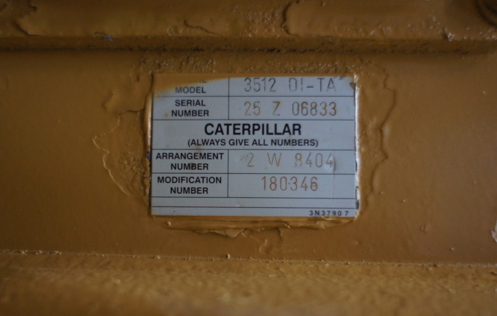 * Caterpillar 3516 DITA Diesel Generator Set, 1800Kva, 60Hz. Please note this lot is located at - Image 5 of 6