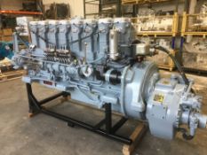 * A Gardner Reconditioned Model 8L3B Marine Diesel Engine with new twin disc 2:1 Gearbox. Please