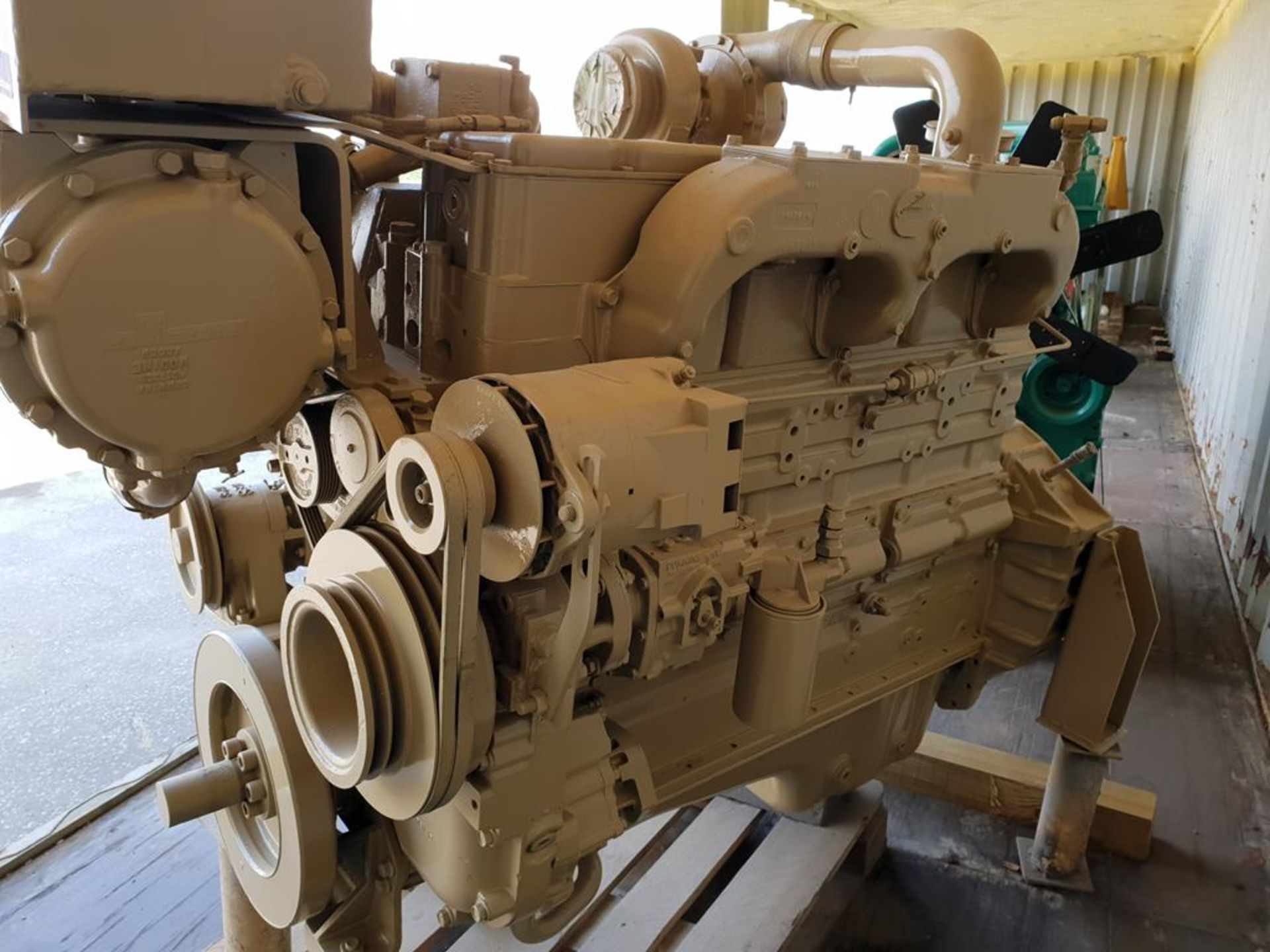 * Cummins Marine 855 Turbo Diesel Engine used. Please note this lot is located at Manby Airfield, - Image 2 of 3