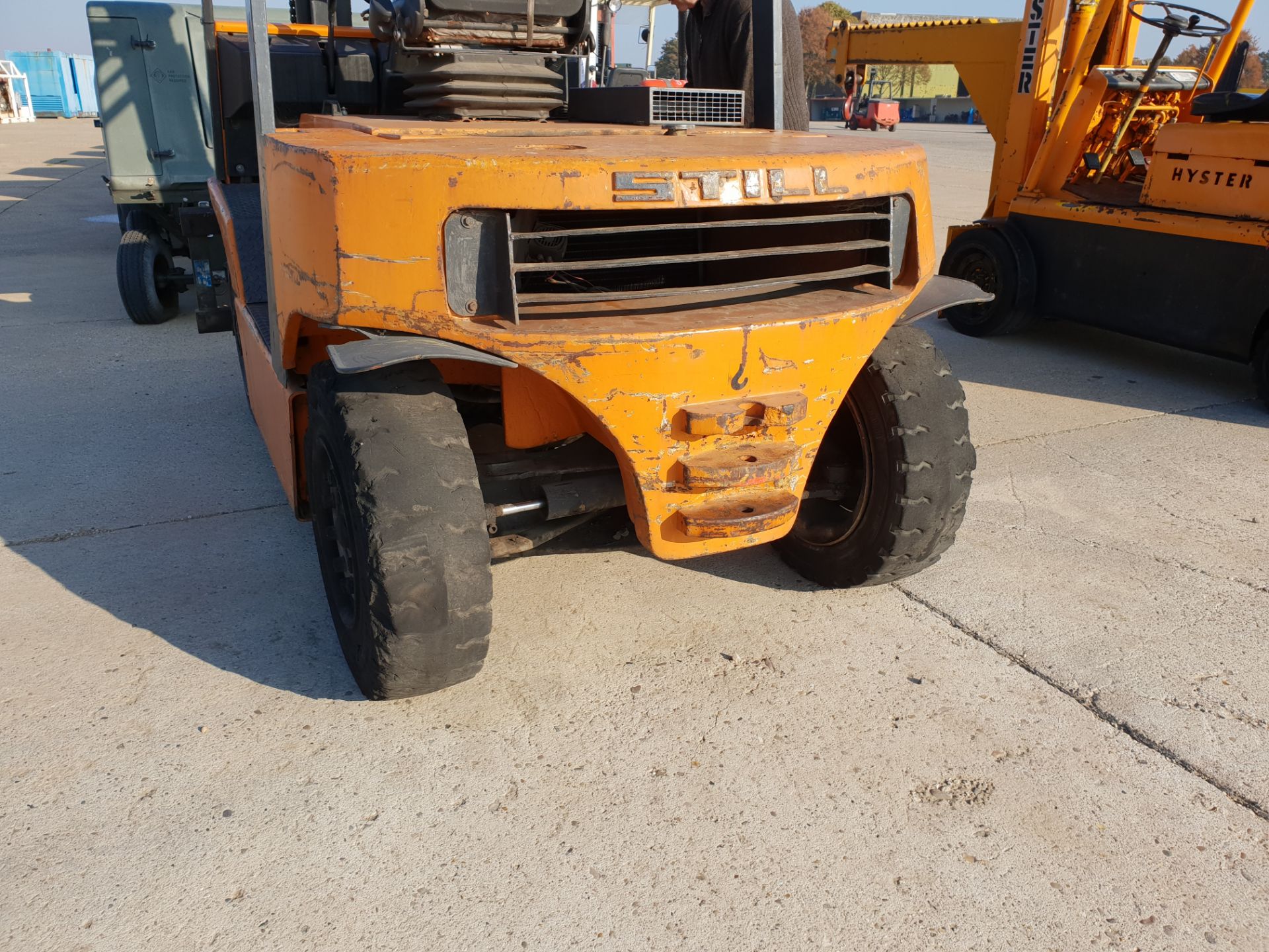 * Still Model R70-40 Diesel Forklift Truck with duplex mast and side shift, YOM 1992. We - Image 2 of 5