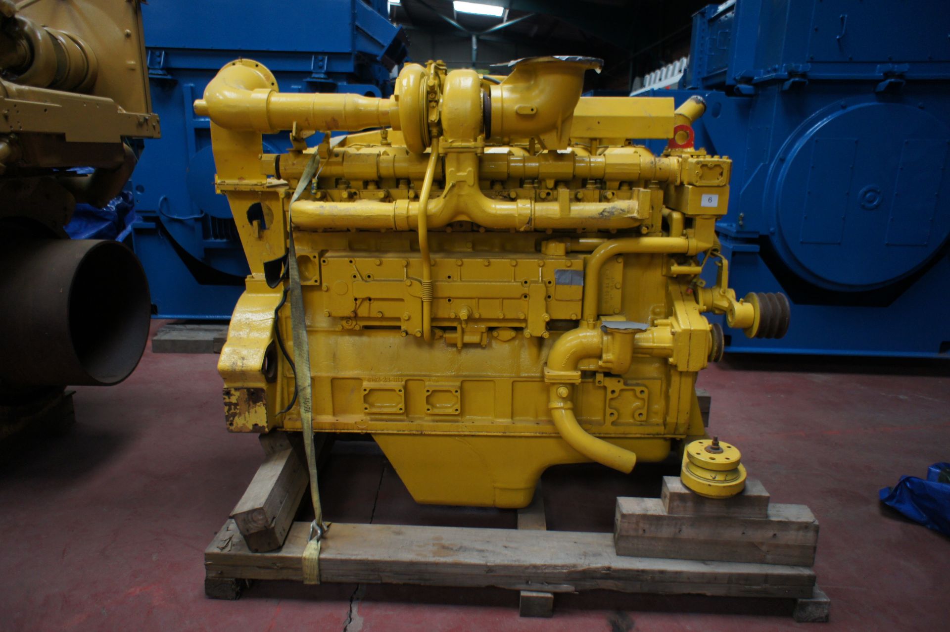 * Komatsu Diesel Engine, 6 Cylinder Turbo (Cummins QSK). Please note this lot is located at Remax