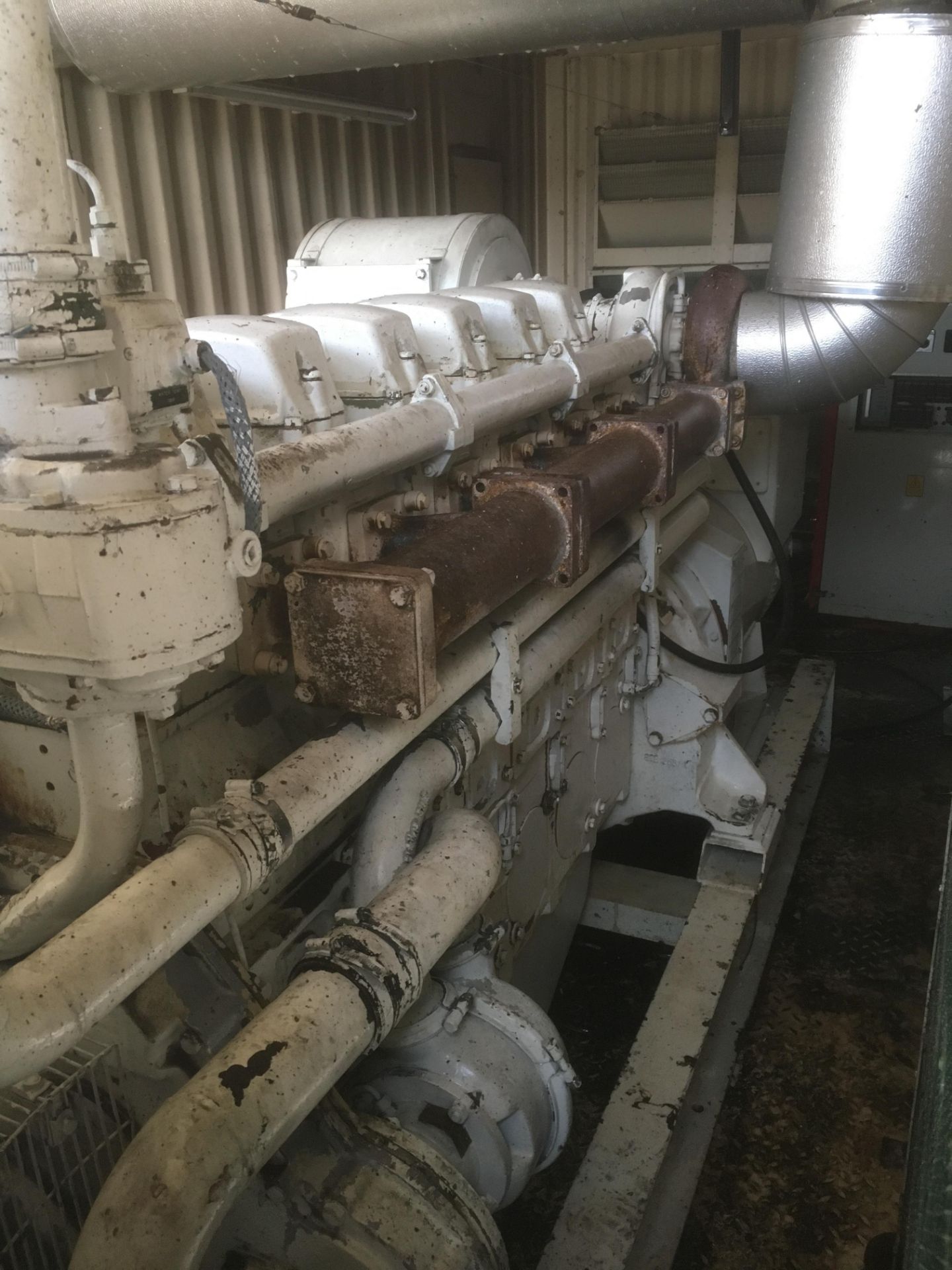 * Perkins/Dorman 505KVA Diesel Generator in 20ft Steel Container Ex Standby. A Perkins Dorman Diesel - Image 9 of 9