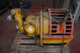 * Ingersoll Rand Air Winch, SWL 5T. Please note this lot is located at Remax Machinery Exports