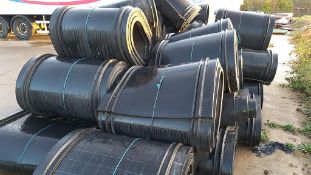 * Large Quantity of Heavy Duty Rubber Conveyor Belt. A Large Quantity of Heavy Duty Rubber