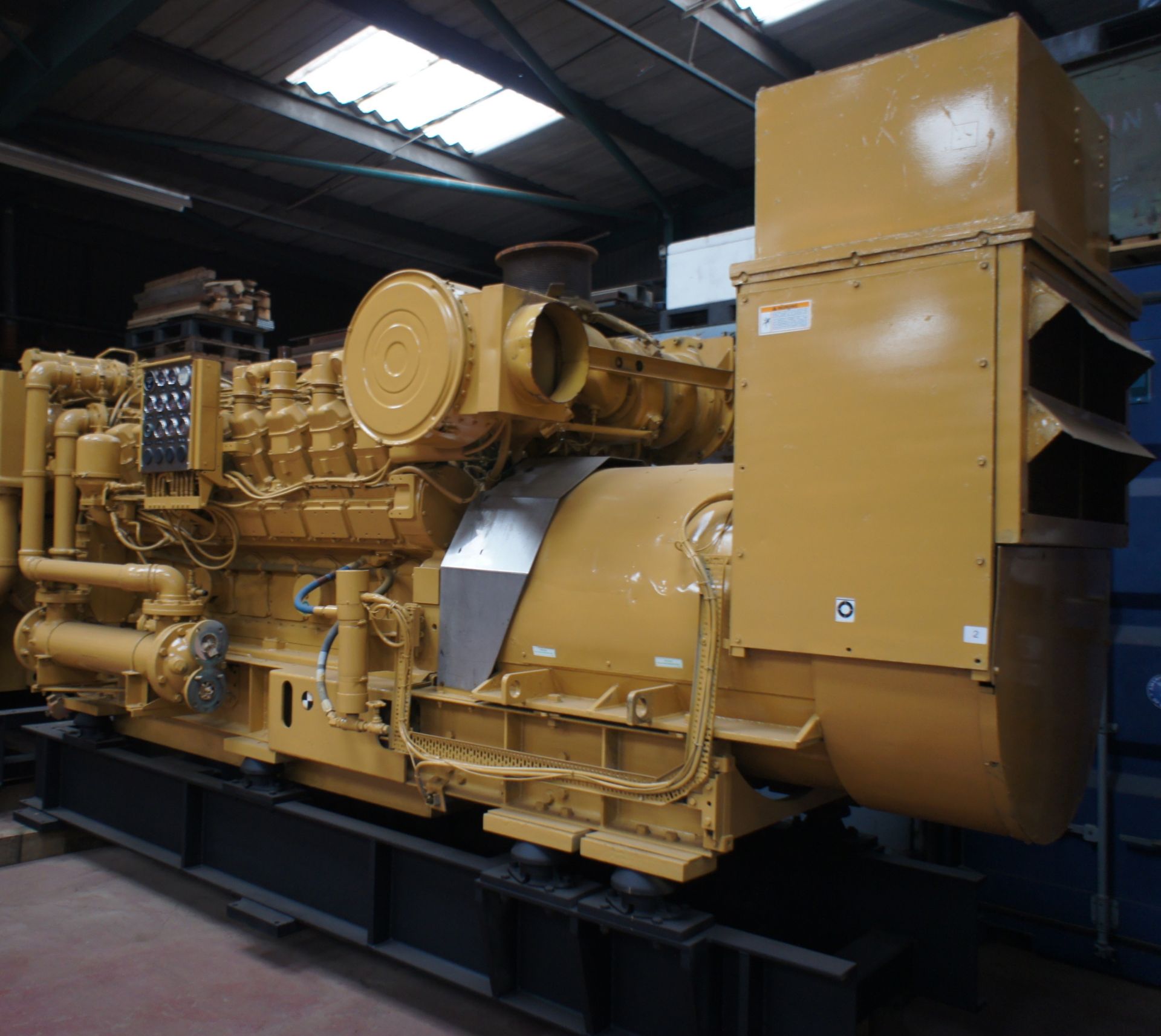 * Caterpillar 3516 DITA Diesel Generator Set, 1800Kva, 60Hz. Please note this lot is located at - Image 2 of 6