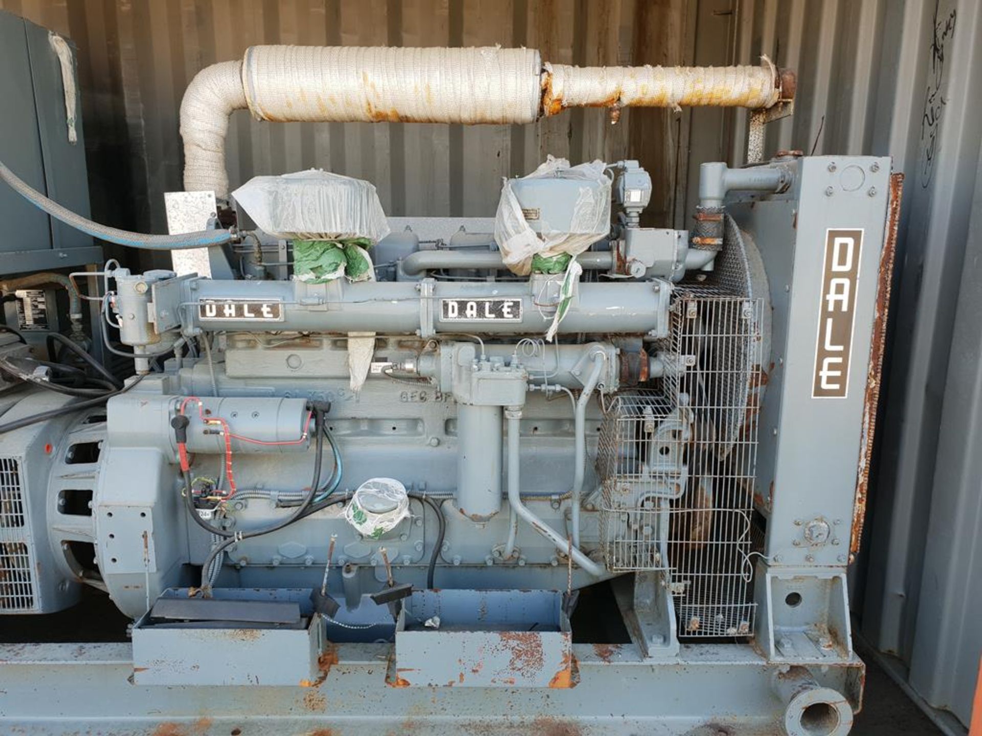 * Dorman/ Dale 88.75KVA Standby Generator. A 88.75KVA Skid Mounted Diesel Generator with Dorman 6 - Image 2 of 5