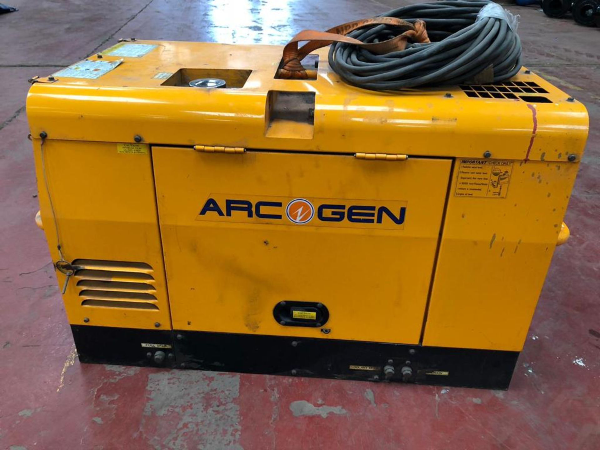 * Arc-gen Ltd, Weldmaker300AVC, Portable diesel welding/generator set, 30-300amp, AC Generator - Image 2 of 6