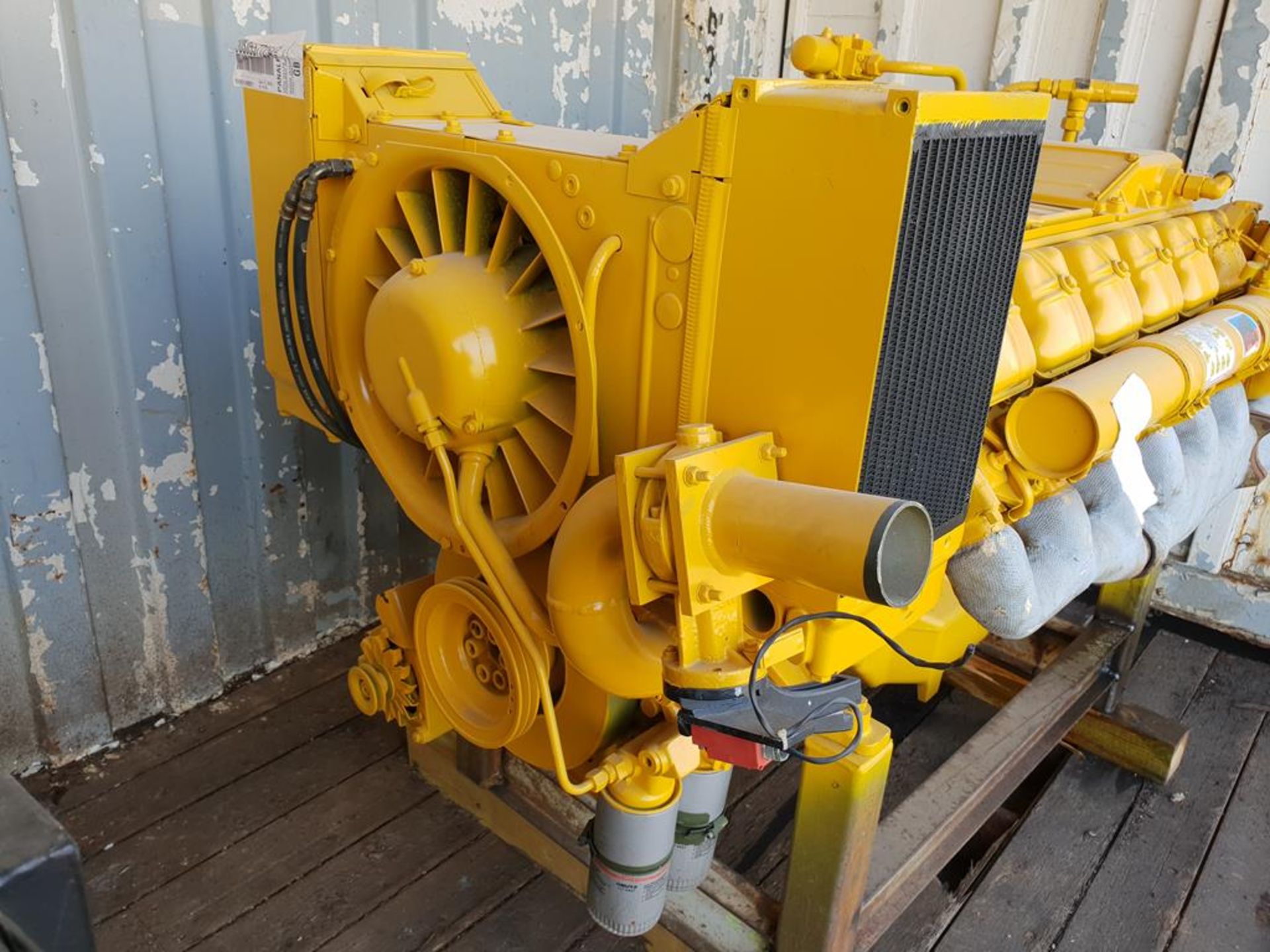 * Deutz 513 V12 Diesel Engine. A Factory Reconditioned Deutz Model 513 V12 Diesel Engine. Please - Image 4 of 6