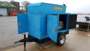 * Iveco 50KVA Towed Generator. A Single Axle Towed Generator including Iveco 4 Cylinder Diesel