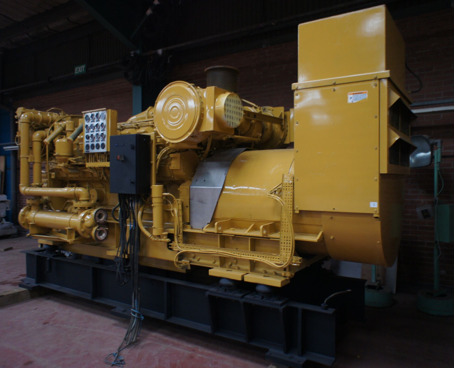 * Caterpillar 3516 DITA Diesel Generator Set, 1800Kva, 60Hz. Please note this lot is located at - Image 3 of 4