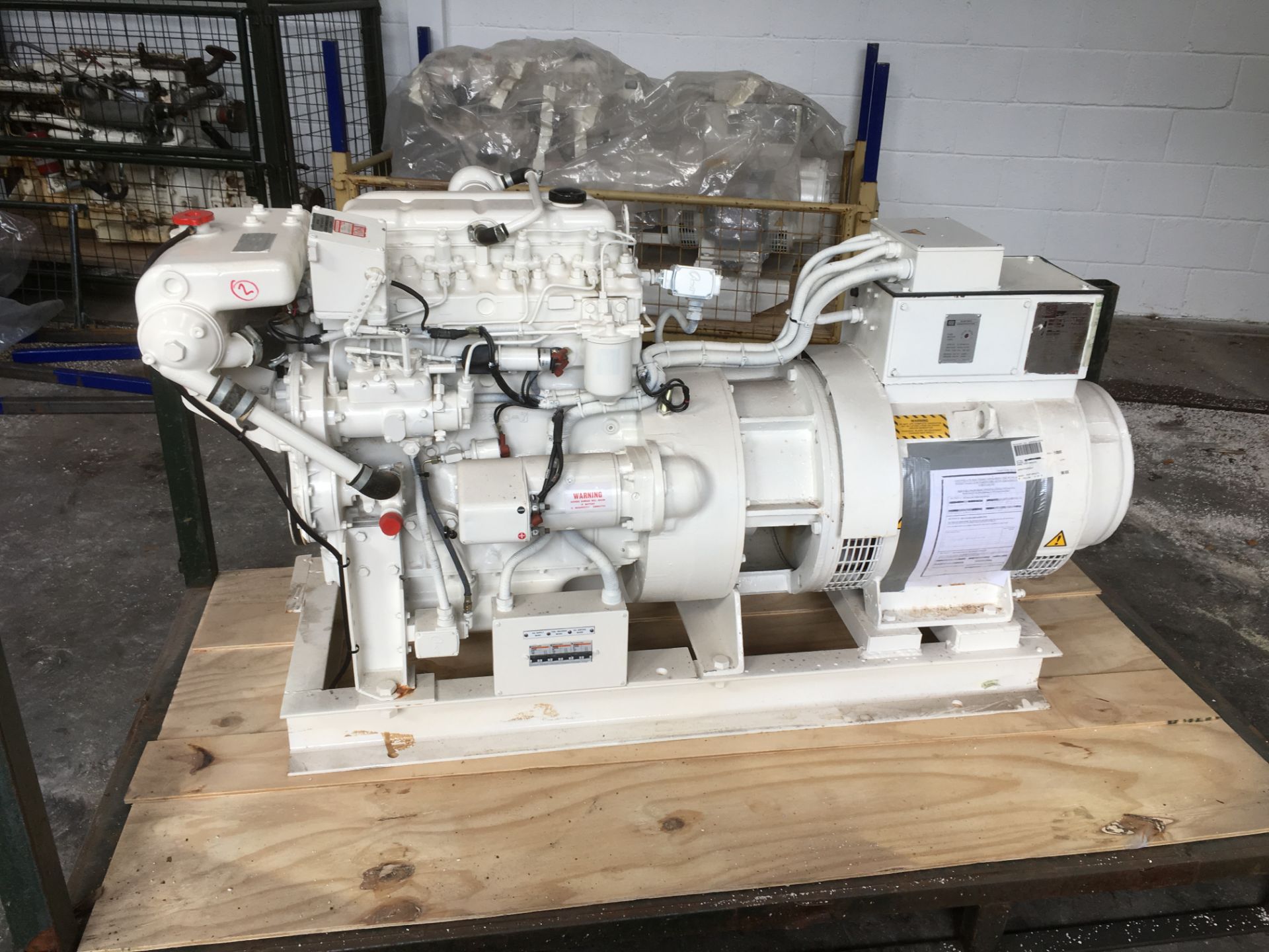 * Perkins 4236 Marine Generator - Unused. A Perkins Type 4236 Marine Generator 50/60Hz.1500/1800rpm, - Image 2 of 2