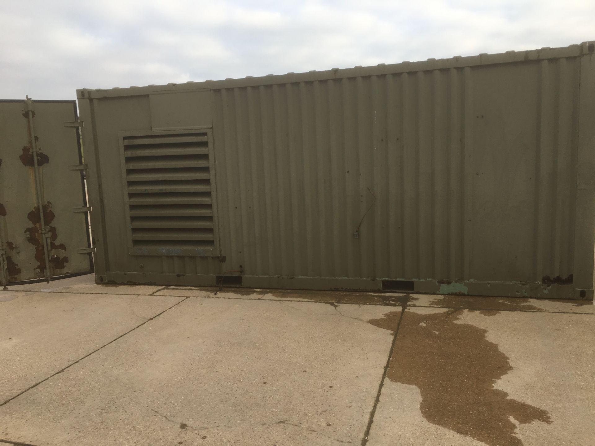 * Perkins/Dorman 505KVA Diesel Generator in 20ft Steel Container Ex Standby. A Perkins Dorman Diesel