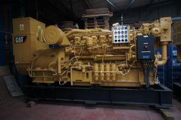 * Caterpillar 3516 DITA Diesel Generator Set, 1800Kva, 60Hz. Please note this lot is located at