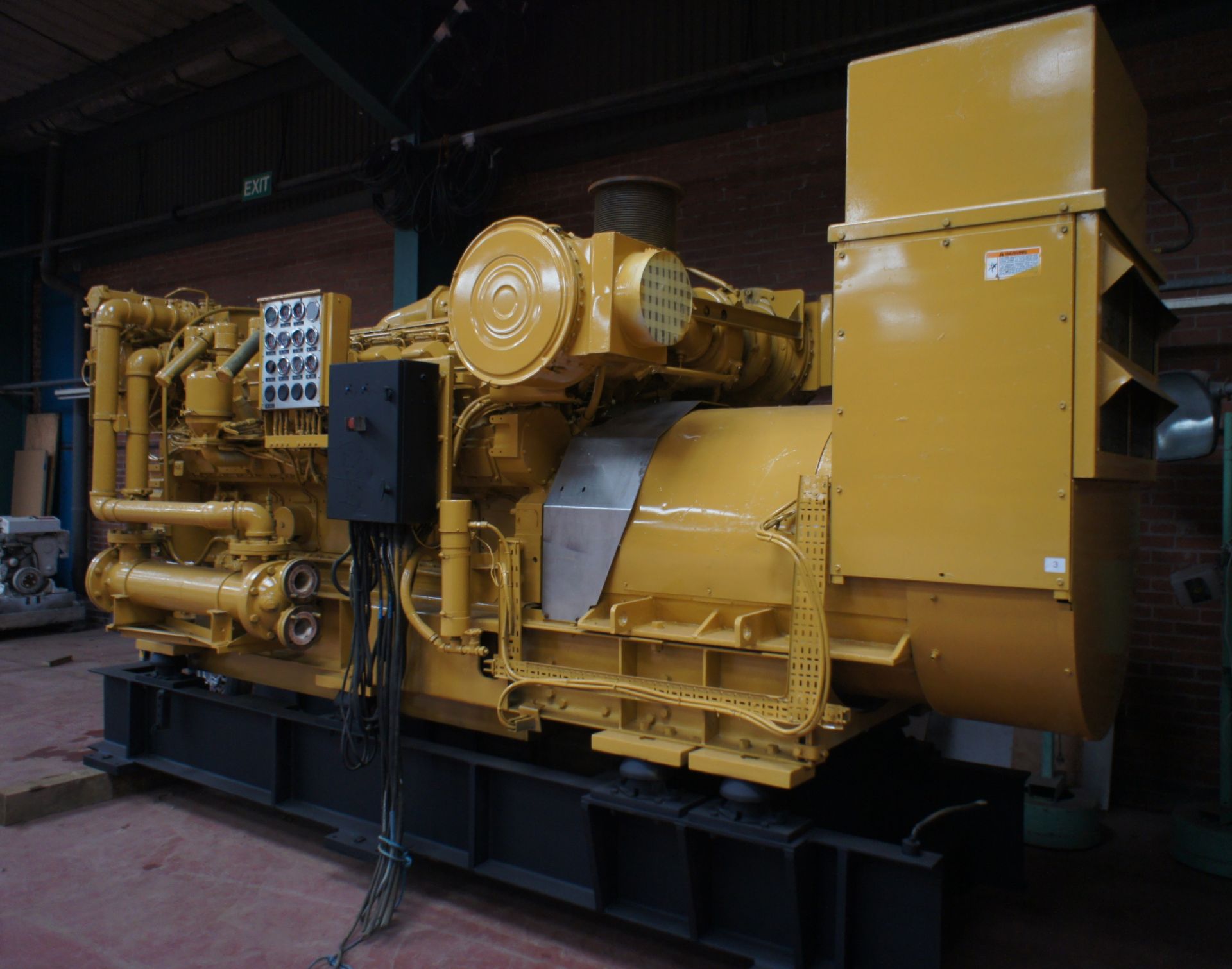 * Caterpillar 3516 DITA Diesel Generator Set, 1800Kva, 60Hz. Please note this lot is located at - Image 4 of 4