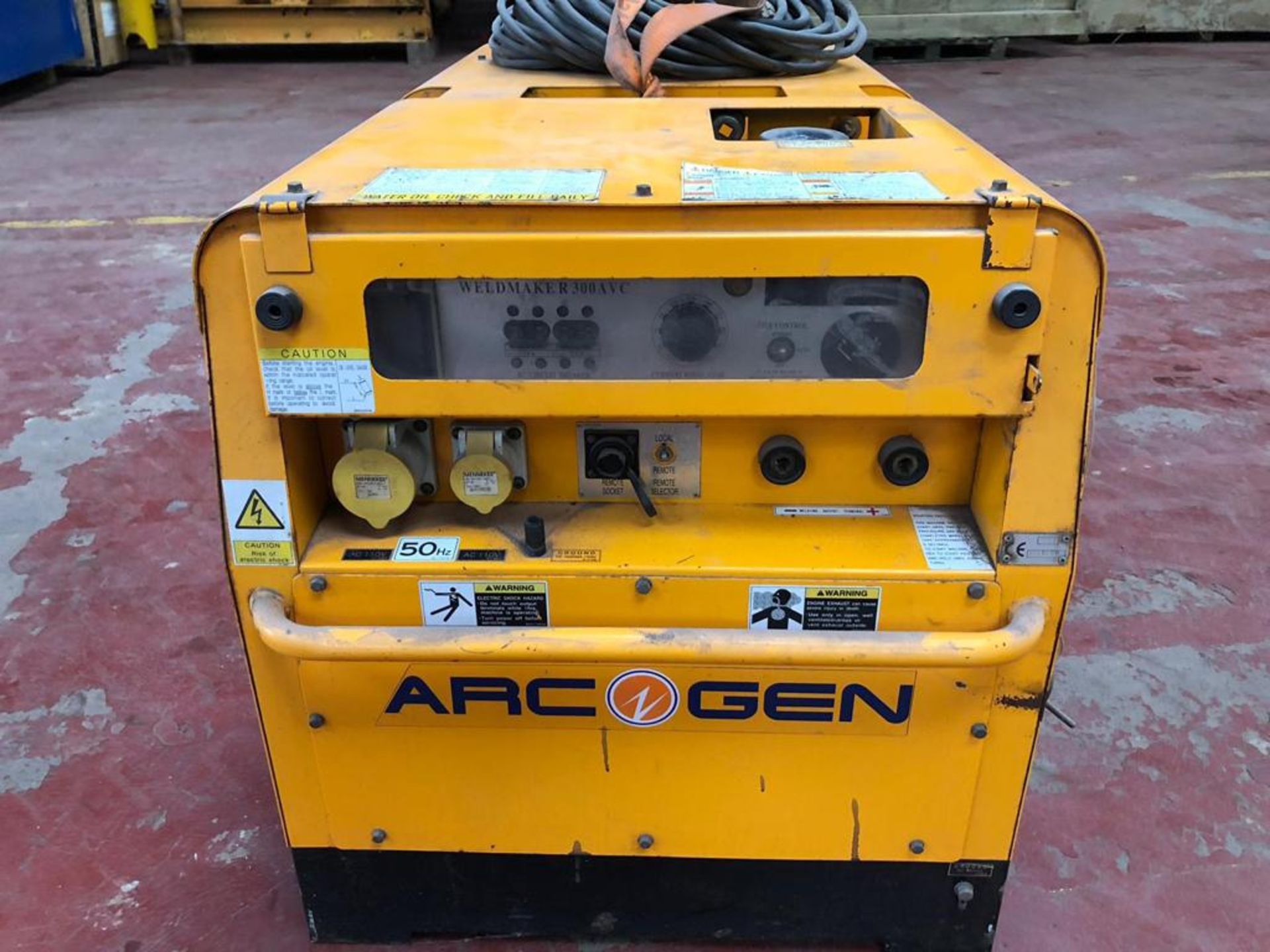 * Arc-gen Ltd, Weldmaker300AVC, Portable diesel welding/generator set, 30-300amp, AC Generator