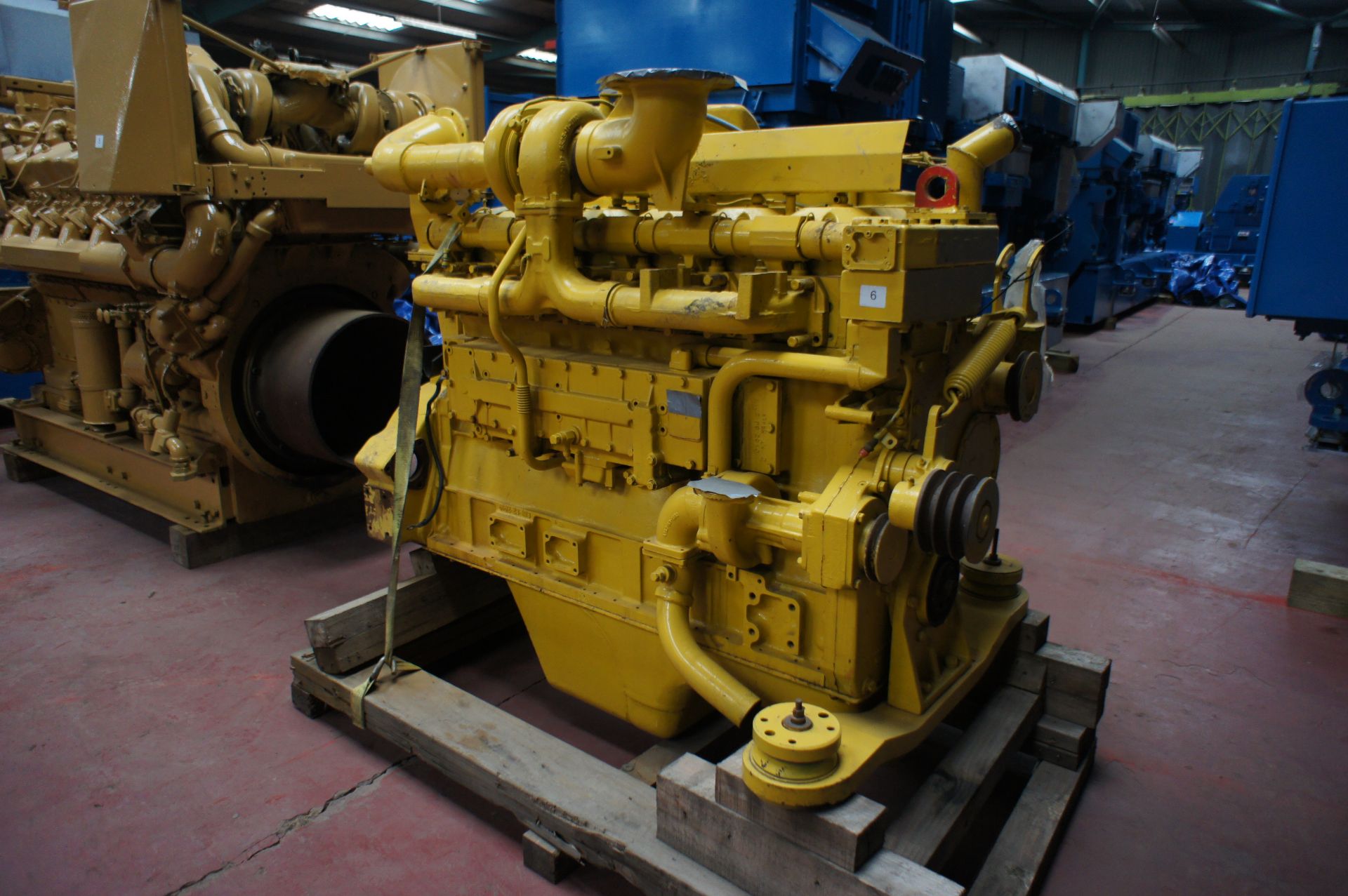 * Komatsu Diesel Engine, 6 Cylinder Turbo (Cummins QSK). Please note this lot is located at Remax - Image 2 of 7