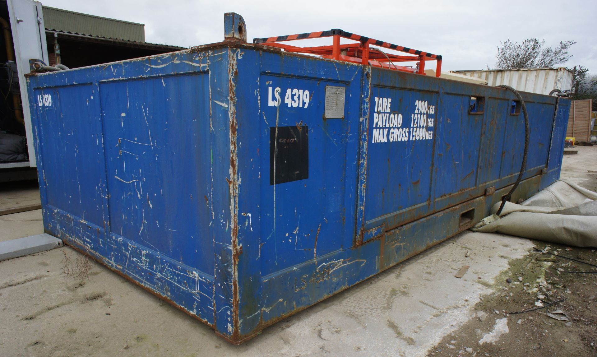 * Transit Containers Ltd, Offshore half height container, 20ft, MGW 15000kgs. Please note this lot - Image 5 of 5