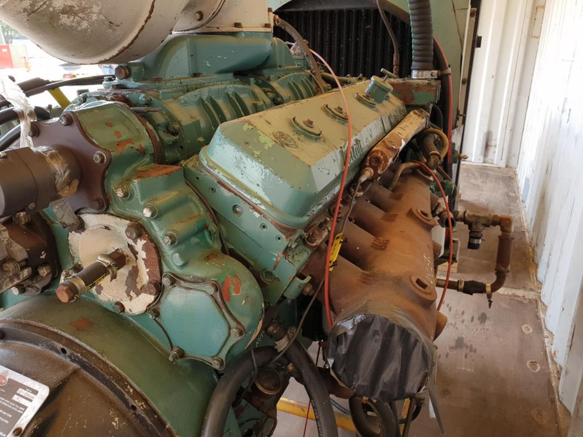 * GM Detroit 71 Marine Power Pack. A Detroit Diesel V12 71 Marine Powerpack. Please note this lot is - Image 7 of 7