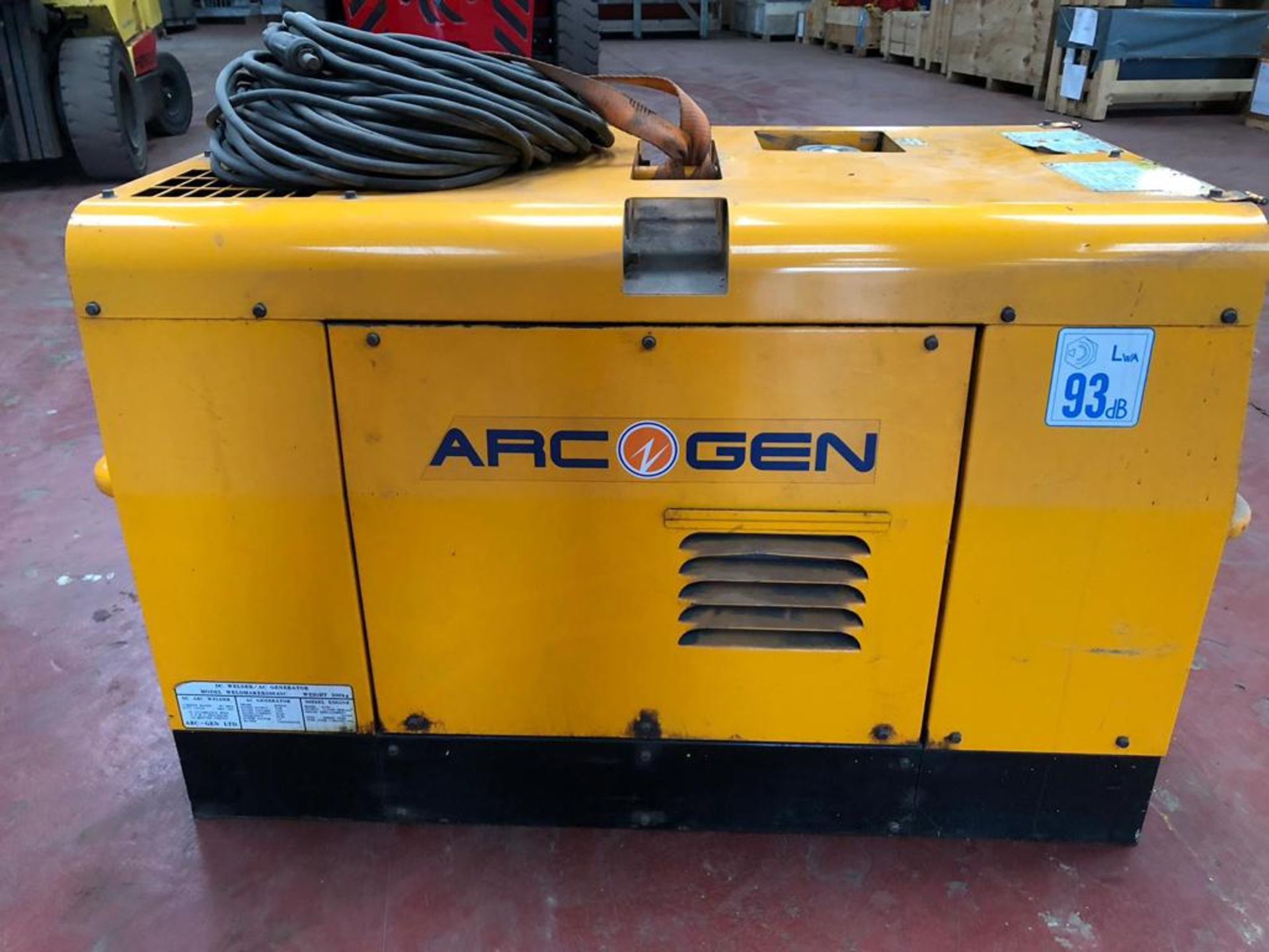 * Arc-gen Ltd, Weldmaker300AVC, Portable diesel welding/generator set, 30-300amp, AC Generator - Image 3 of 6