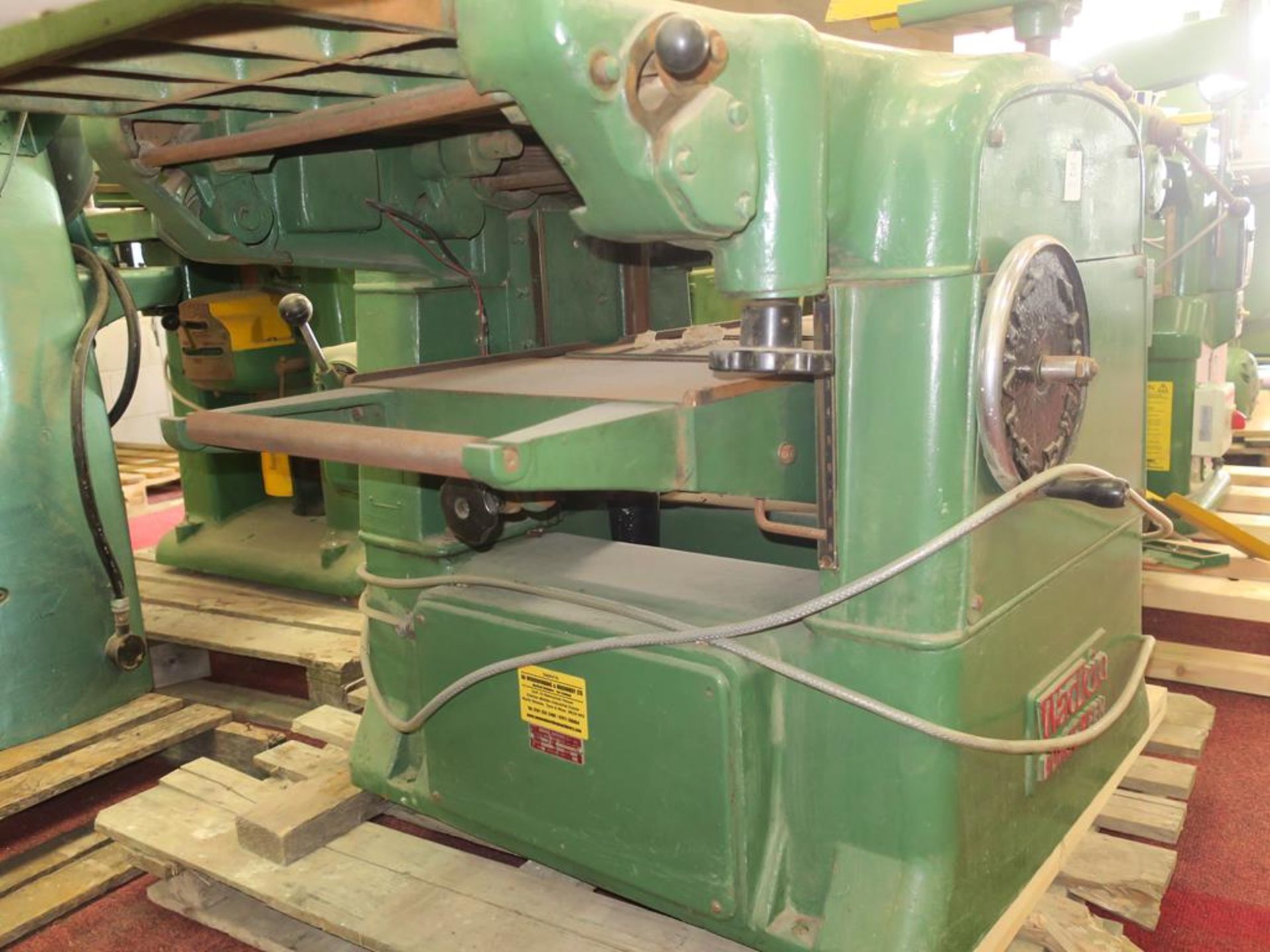 * Wadkin Bursgreen ZT3 S/N 8WM 650902 18'' Planer Thicknessor 3PH. Please note there is a £10 Plus - Image 3 of 4