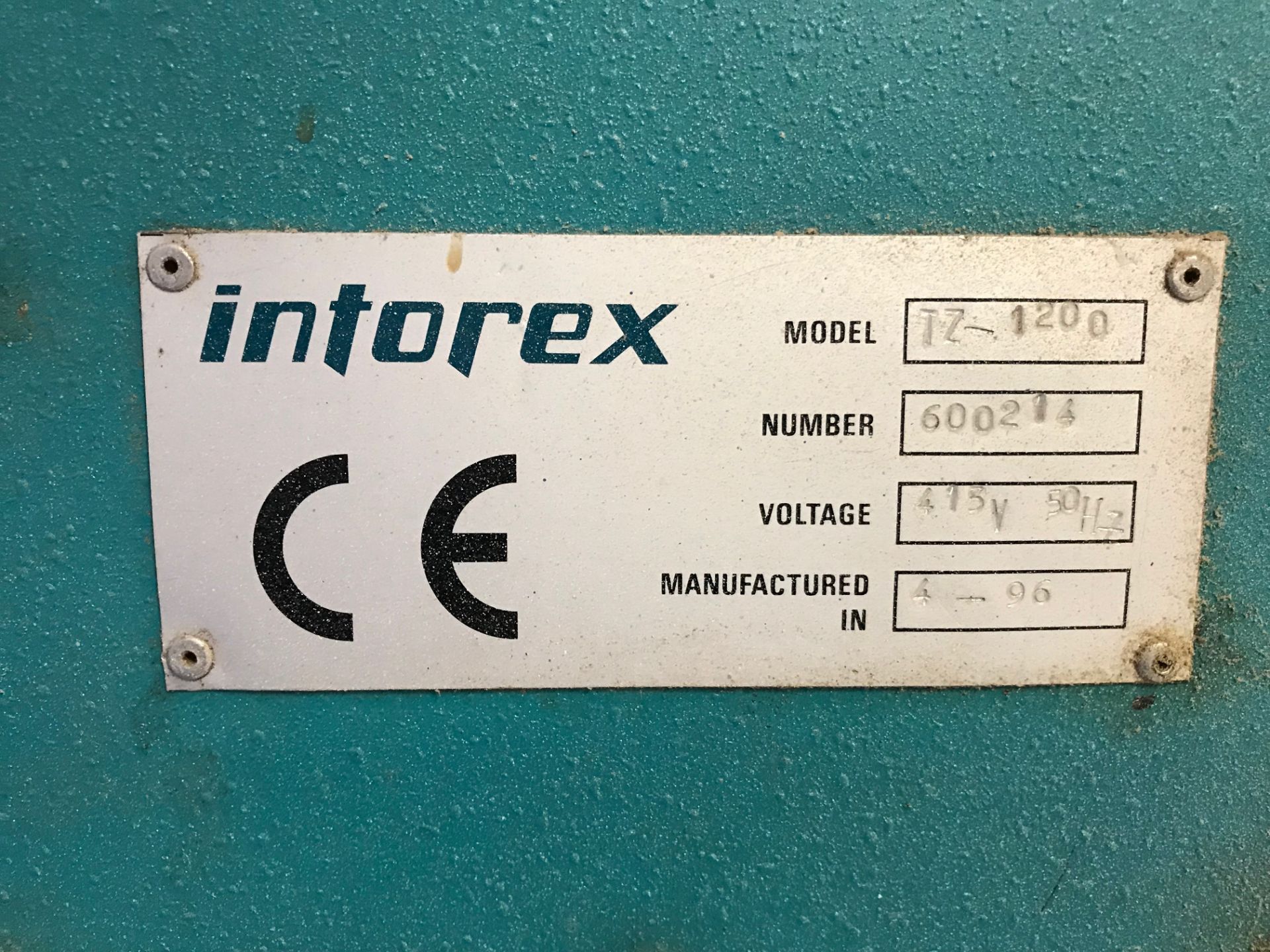 * 1996 Intorex TZ-1200 Turning Centre with Workpiece Magazine; 4 X back & 2 X front knife - Image 9 of 13