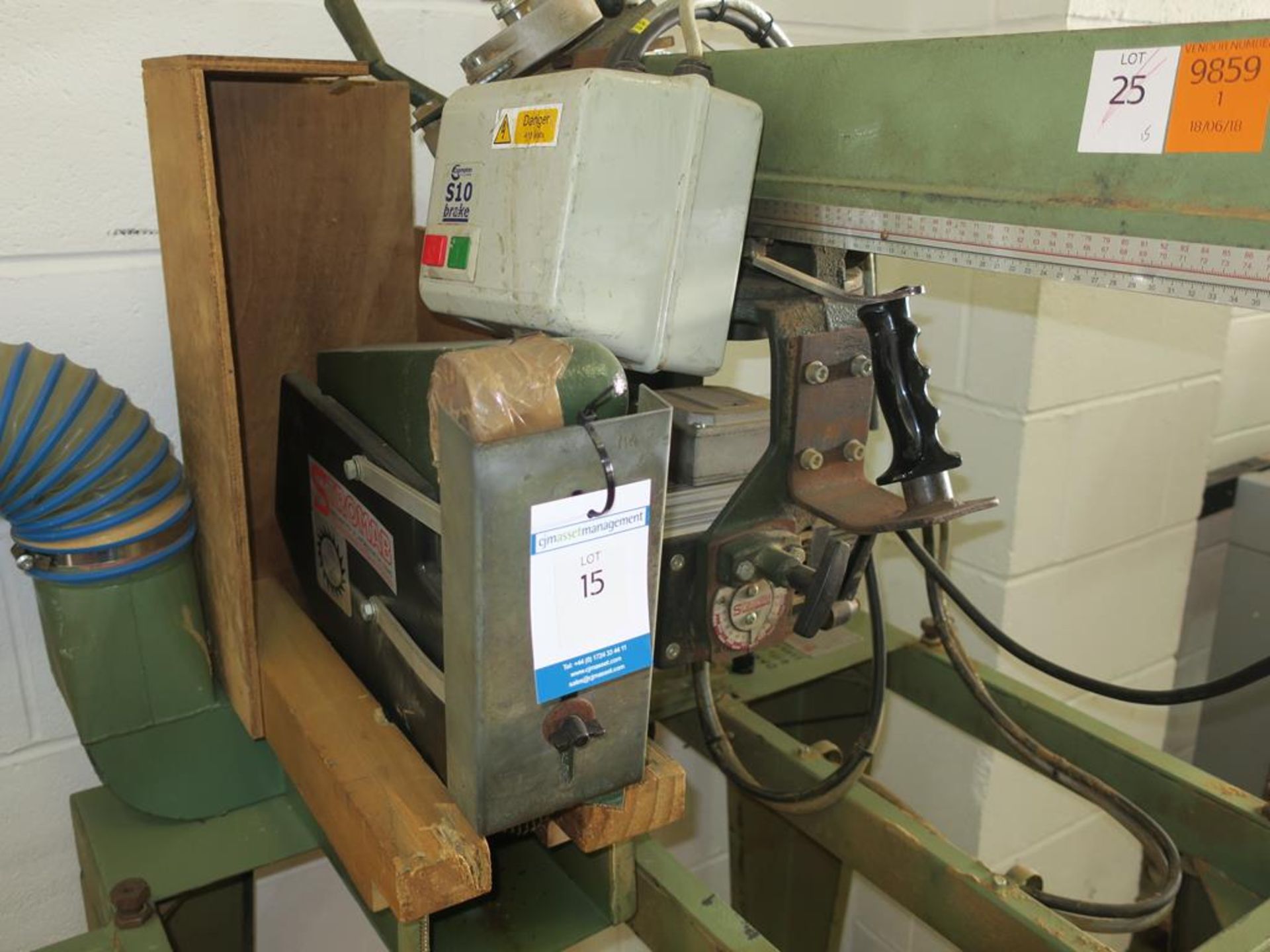 * Stromab RS 650/350 Radial Arm Saw with DC Braking, 100mm Depth of Cut, Stroke 640mm, YOM: 1998, - Image 2 of 4