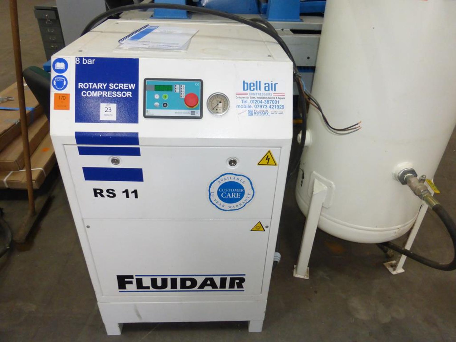 * Fluidair RS11 Rotary Screw Compressor - Image 2 of 4