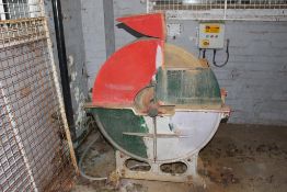 * Powered Tool Grinding Wheel A 3 phase Grinding Wheel and Stand. Please note this lot is located at