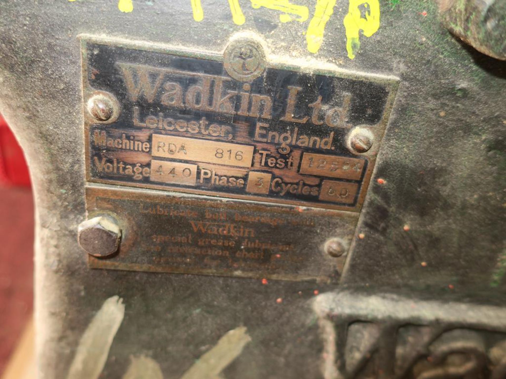 * Wadkin RDA 816 16'' Surface Planer 3PH. Please note there is a £10 Plus VAT Lift Out Fee on this - Image 5 of 5