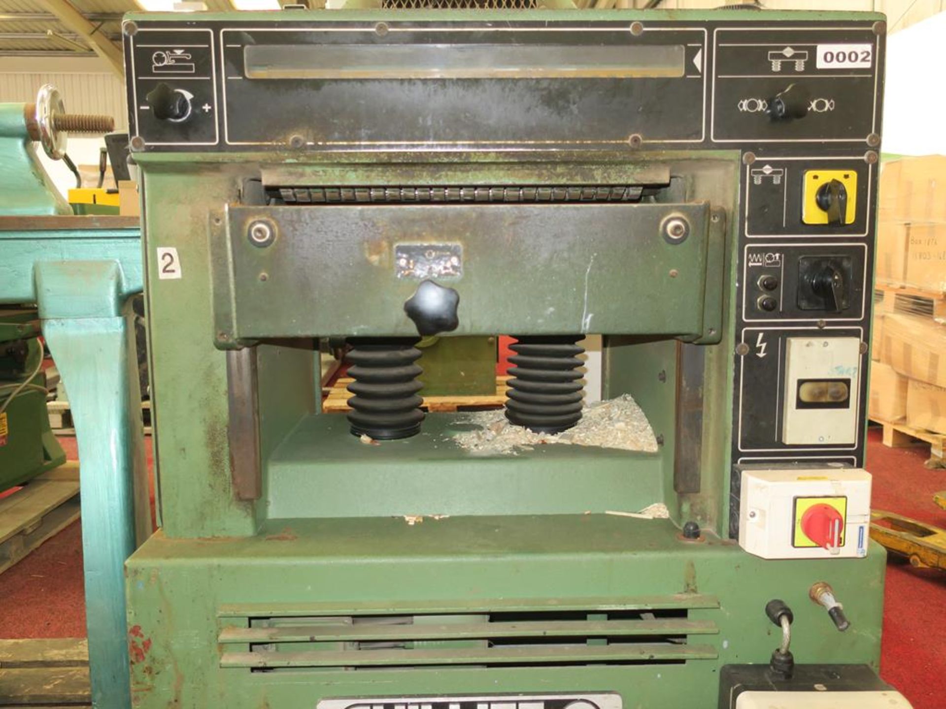 * A Guiliet 500mm Wide Thickneser S/N C0002V1291 3PH YOM 1990. Please note there is a £10 Plus VAT - Image 2 of 5