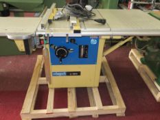 * Scheppach TS 4010 Sliding Table Saw 240V. Please note there is a £10 Plus VAT Lift Out Fee on this