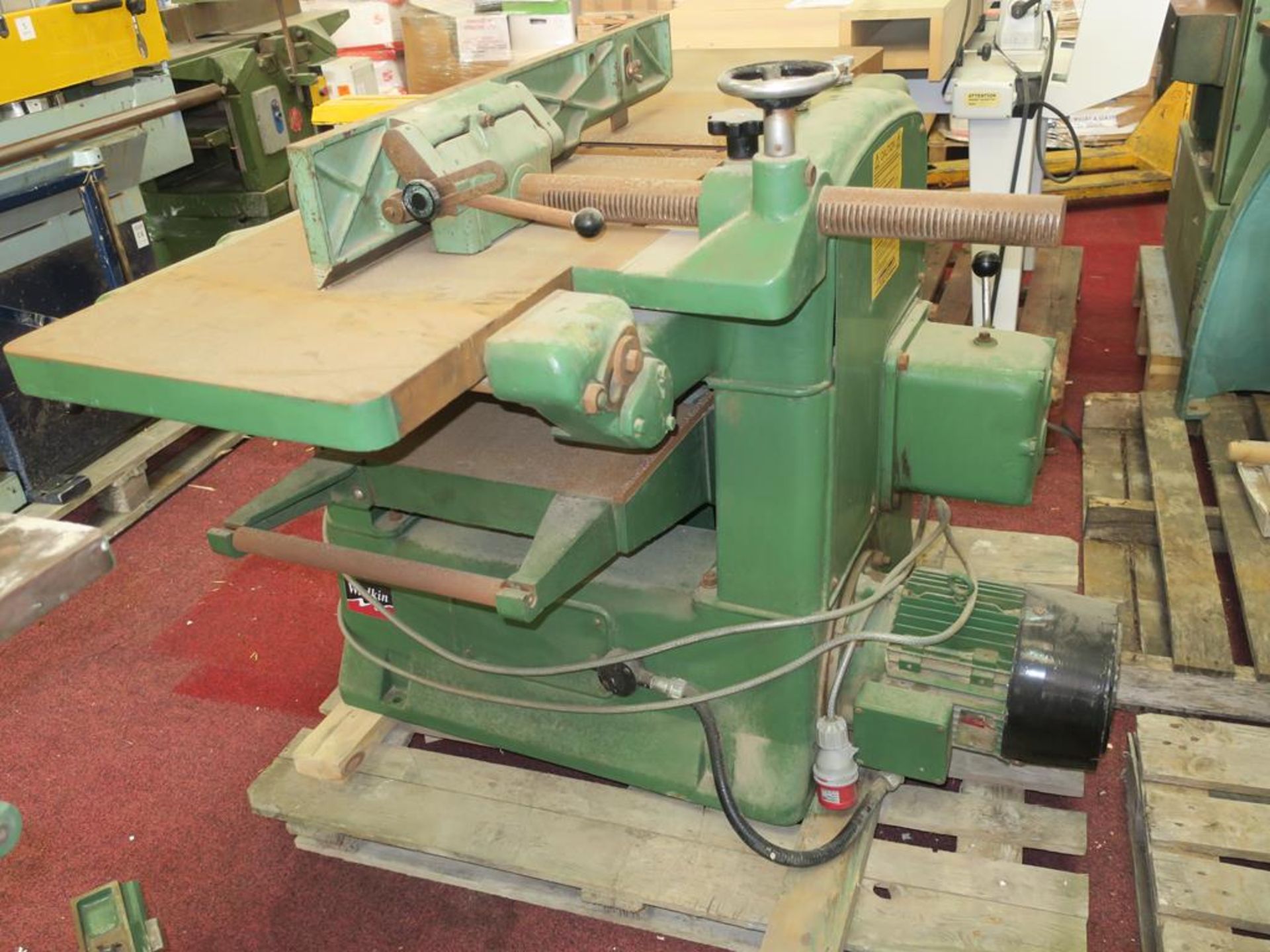 * Wadkin Bursgreen ZT3 S/N 8WM 650902 18'' Planer Thicknessor 3PH. Please note there is a £10 Plus - Image 4 of 4