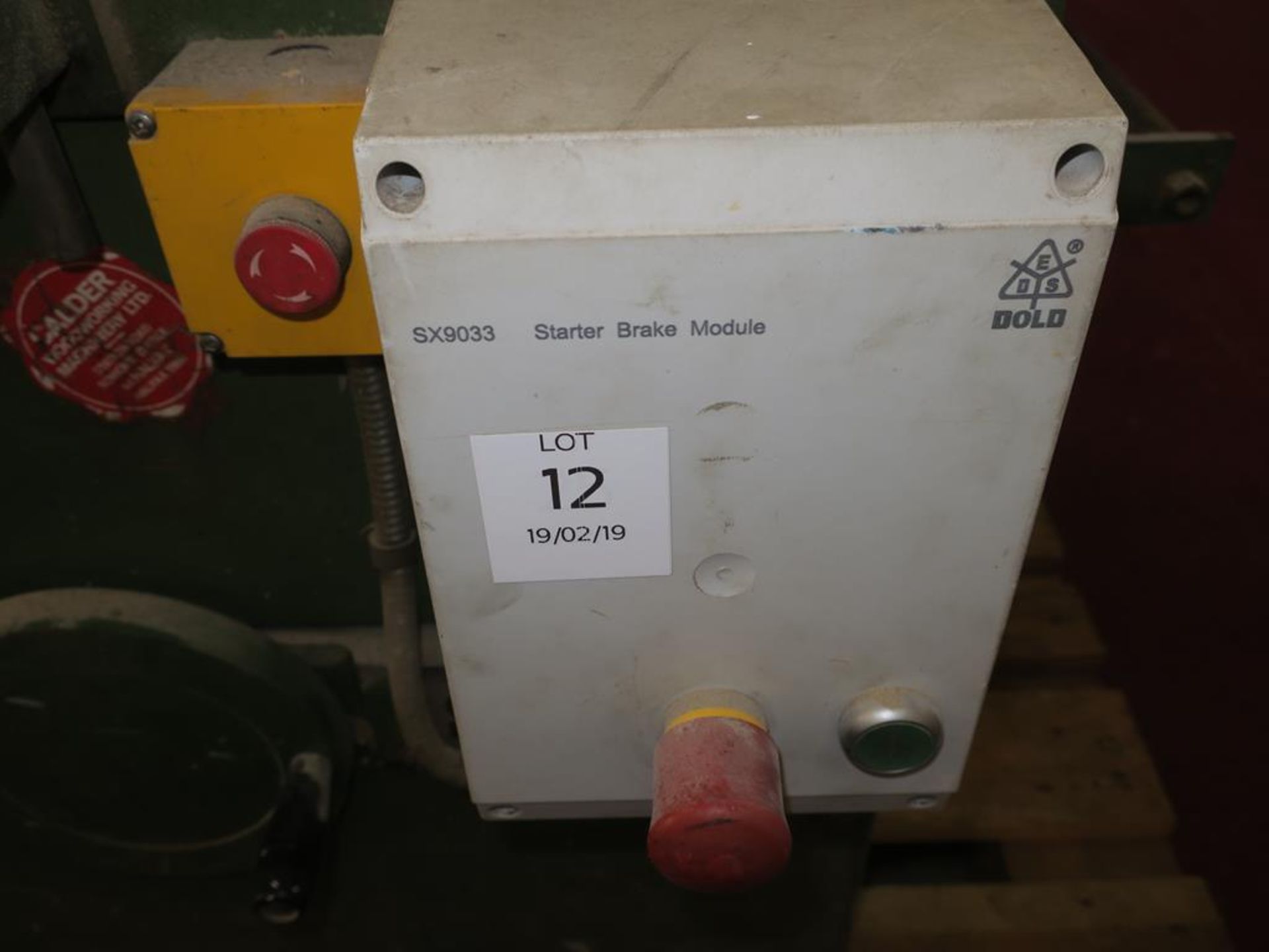 * A Sedgwick 12'' Planer-Thicknesser Complete with DC Brake. Please note there is a £10 Plus VAT - Image 4 of 5