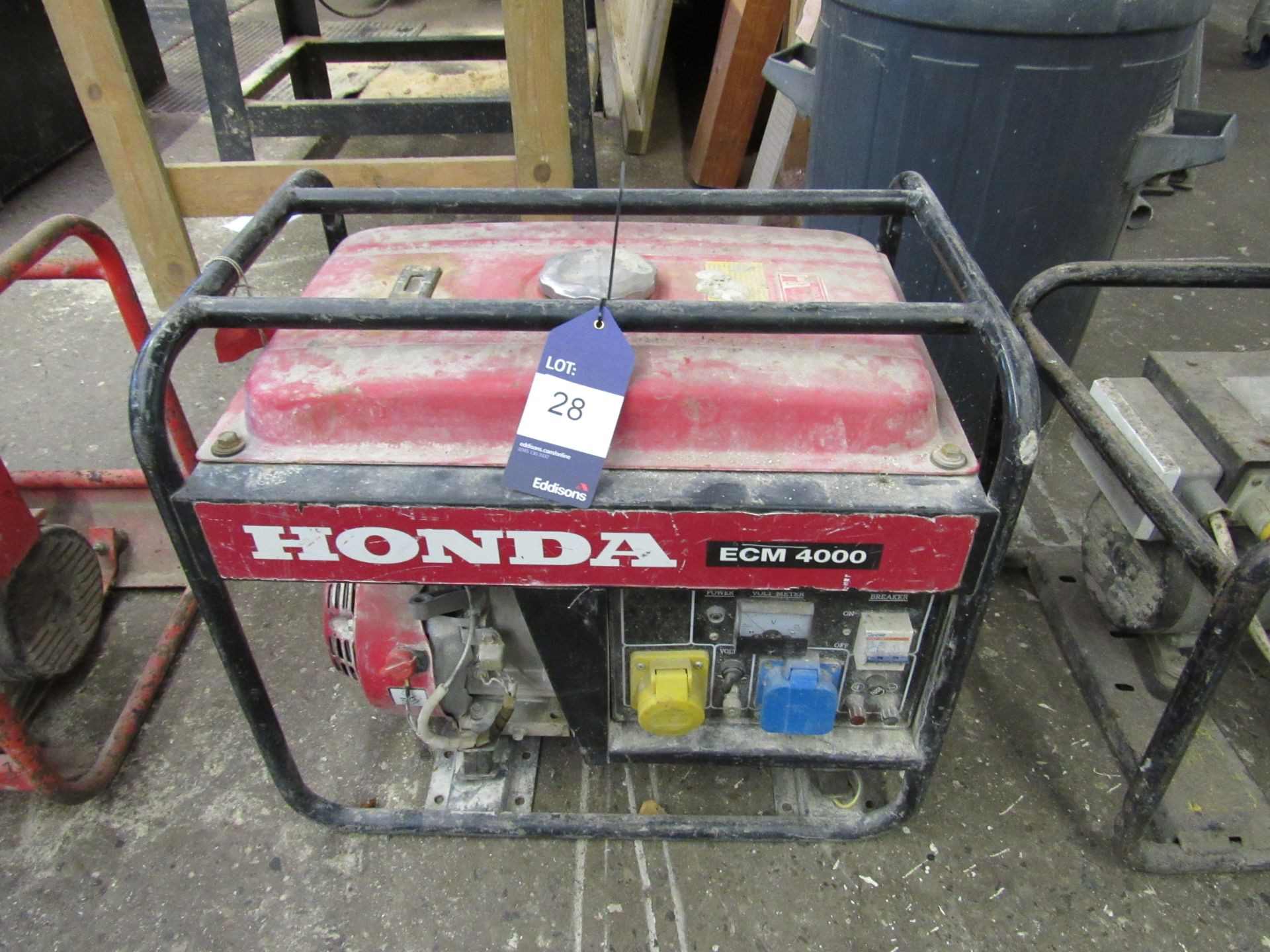 Honda ECM 4000 Generator - Image 2 of 2