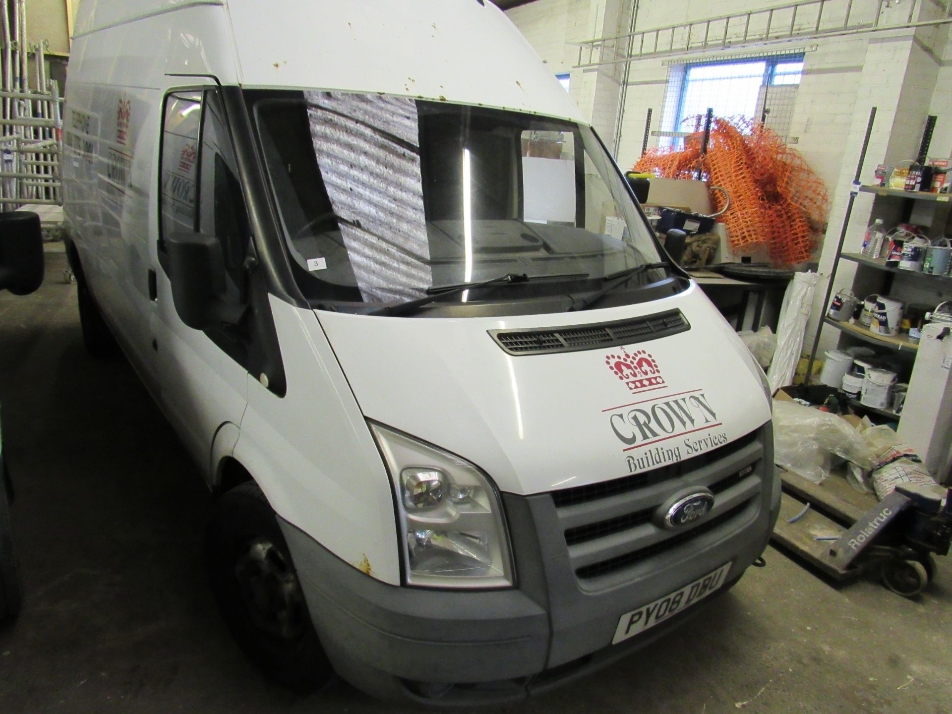 Ford Transit 100 T350 RWD High Roof LWB Van Regist - Image 2 of 8