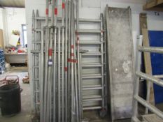 Alloy Tower Scaffold with 2 Walk Boards