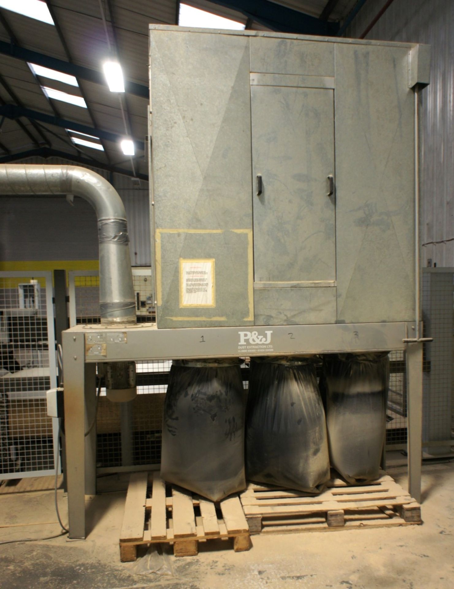 * Holzma Optimat OPT HPP350/31/31; serial 240-82-2780 Front Loading Saw; YOM 2006 with extraction - Image 14 of 15