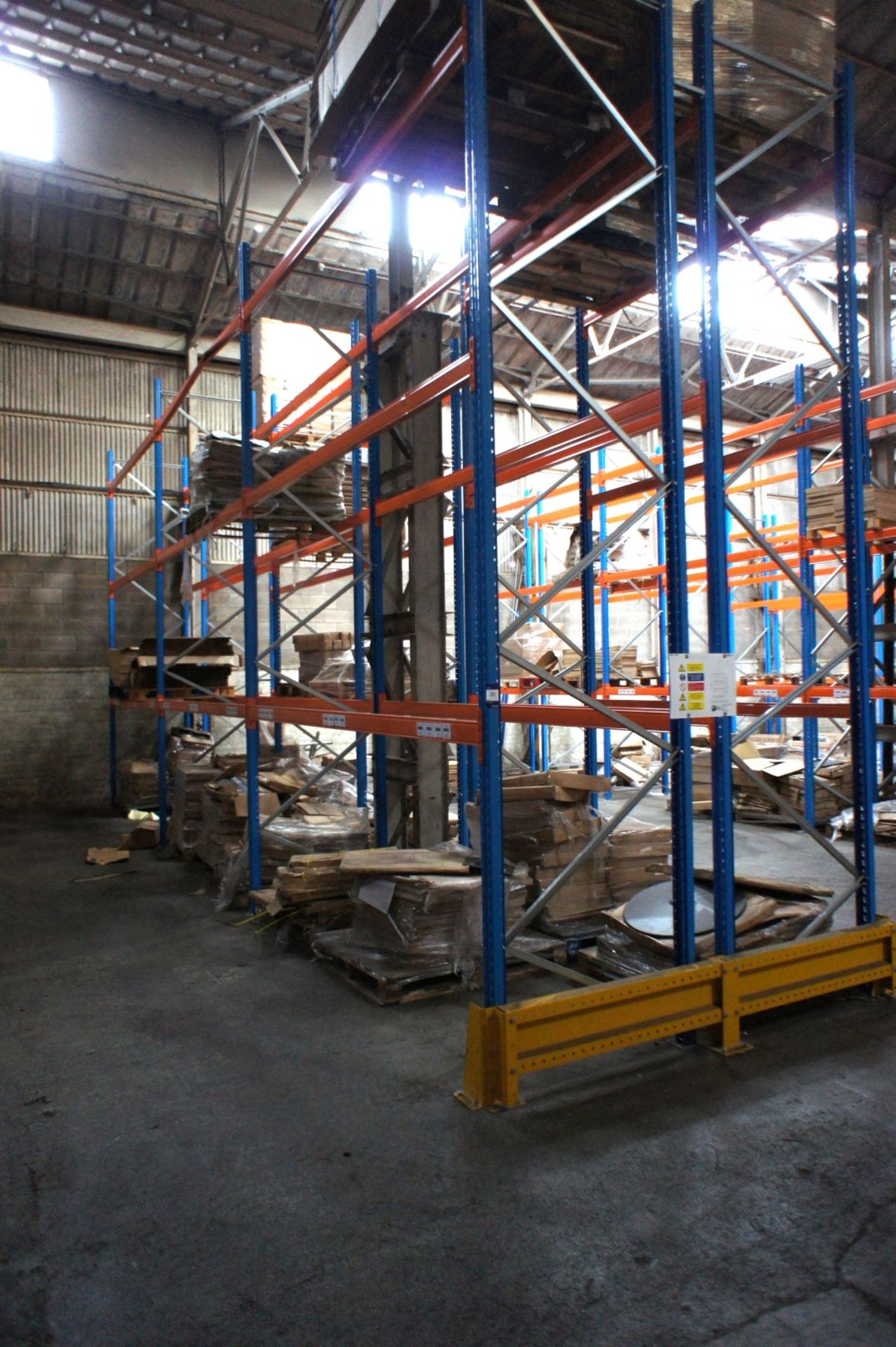 * 6 Bays H Slow 12 Pallet Racking comprising 9 x 5000mm uprights, 24 x 3300mm cross beams and 12 x - Image 4 of 4