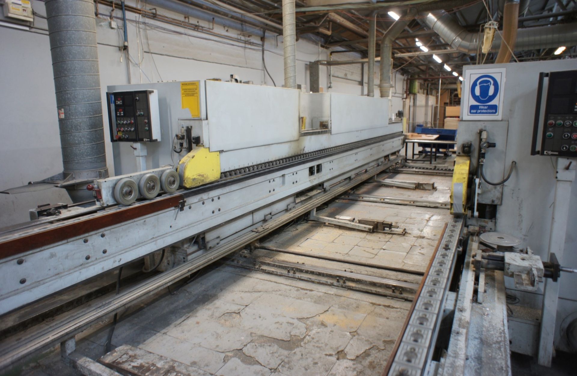 * Homag KF 20/16/QA/30 serial No 0-202-03-4287 Double Sided Edgebander YOM 1998. Please note there - Image 17 of 22