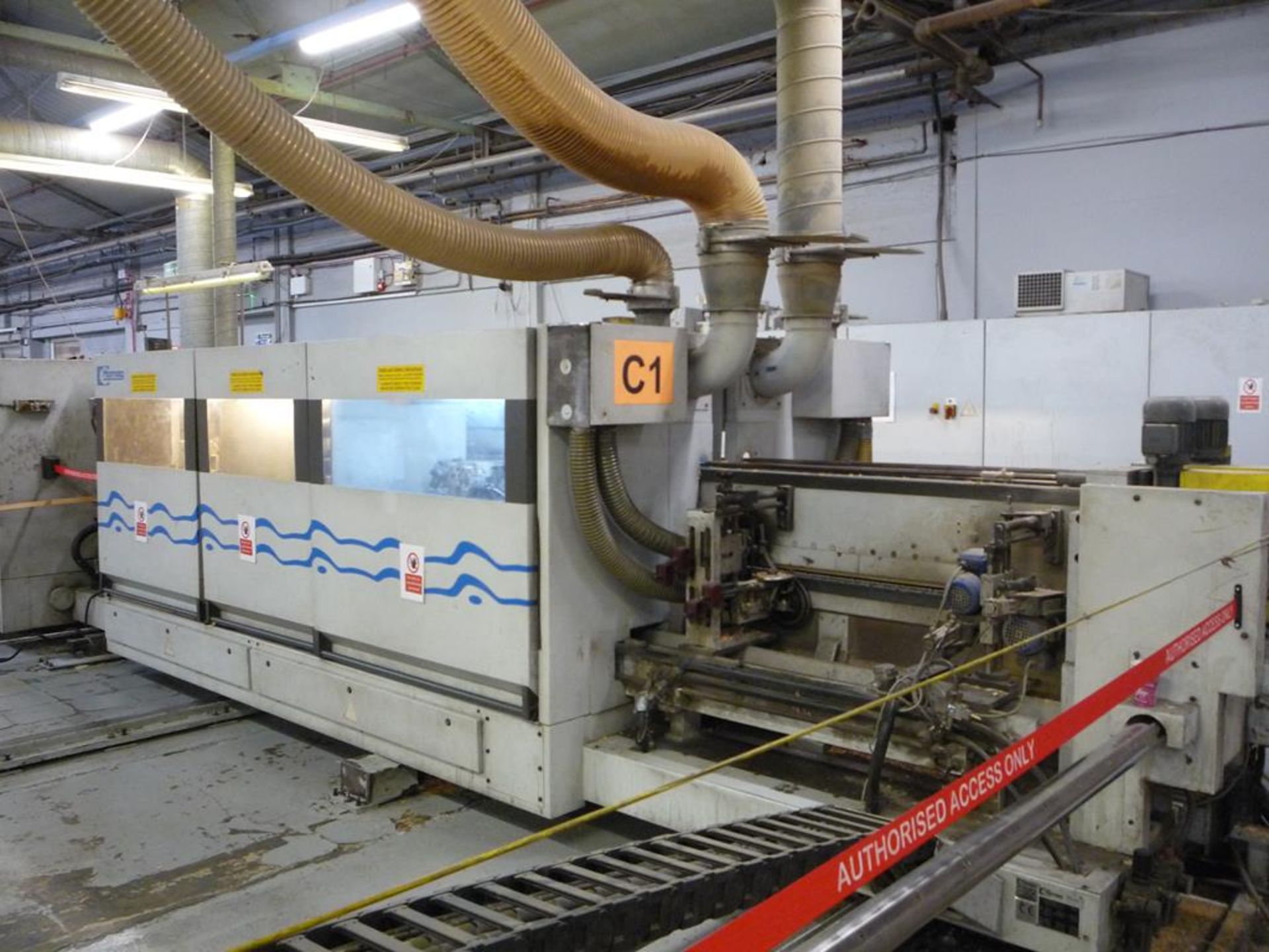 * Homag KF 20/16/QA/30 serial No 0-202-03-4287 Double Sided Edgebander YOM 1998. Please note there - Image 7 of 22