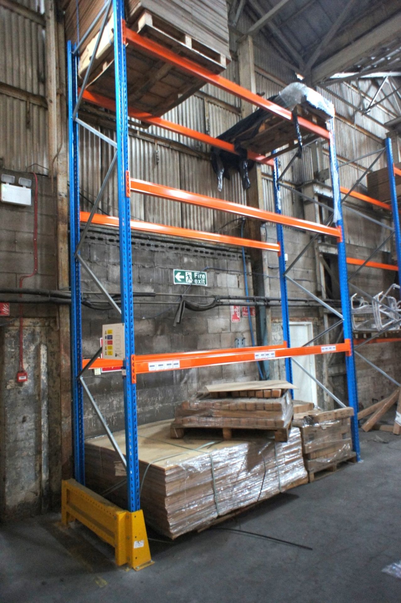 * 2 Bays H Slow 12 Pallet Racking comprising 4 x 5000mm uprigts, 12 x 3300mm cross beams and racking - Image 3 of 4