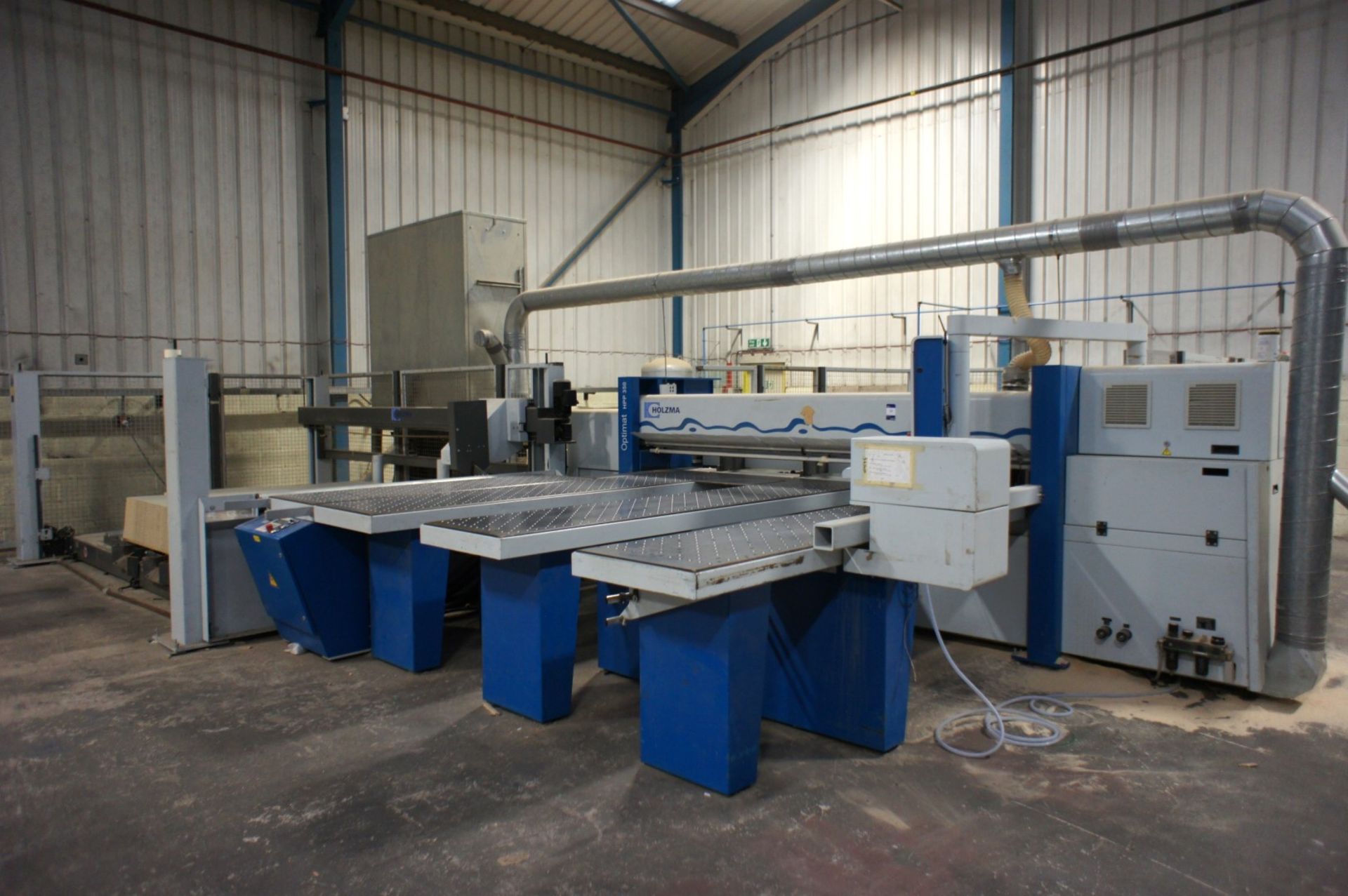 * Holzma Optimat OPT HPP350/31/31; serial 240-82-2780 Front Loading Saw; YOM 2006 with extraction - Image 7 of 15