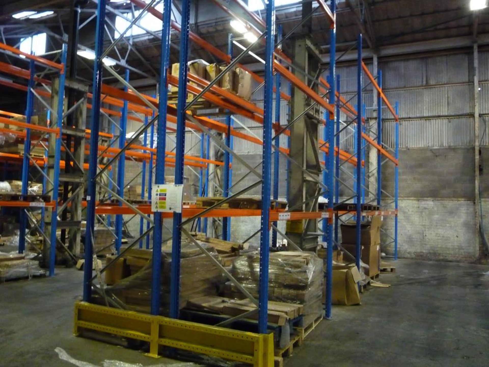 * 6 Bays H Slow 12 Pallet Racking comprising 9 x 5000mm uprights, 24 x 3300mm cross beams and 12 x - Image 2 of 4