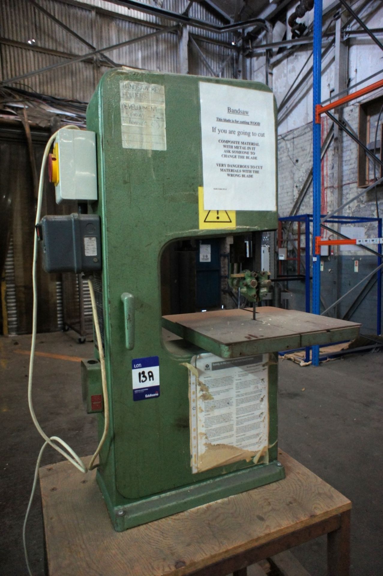 * Startrite 3622 Wood Band Saw 240V. Located at site 2 - Image 4 of 4