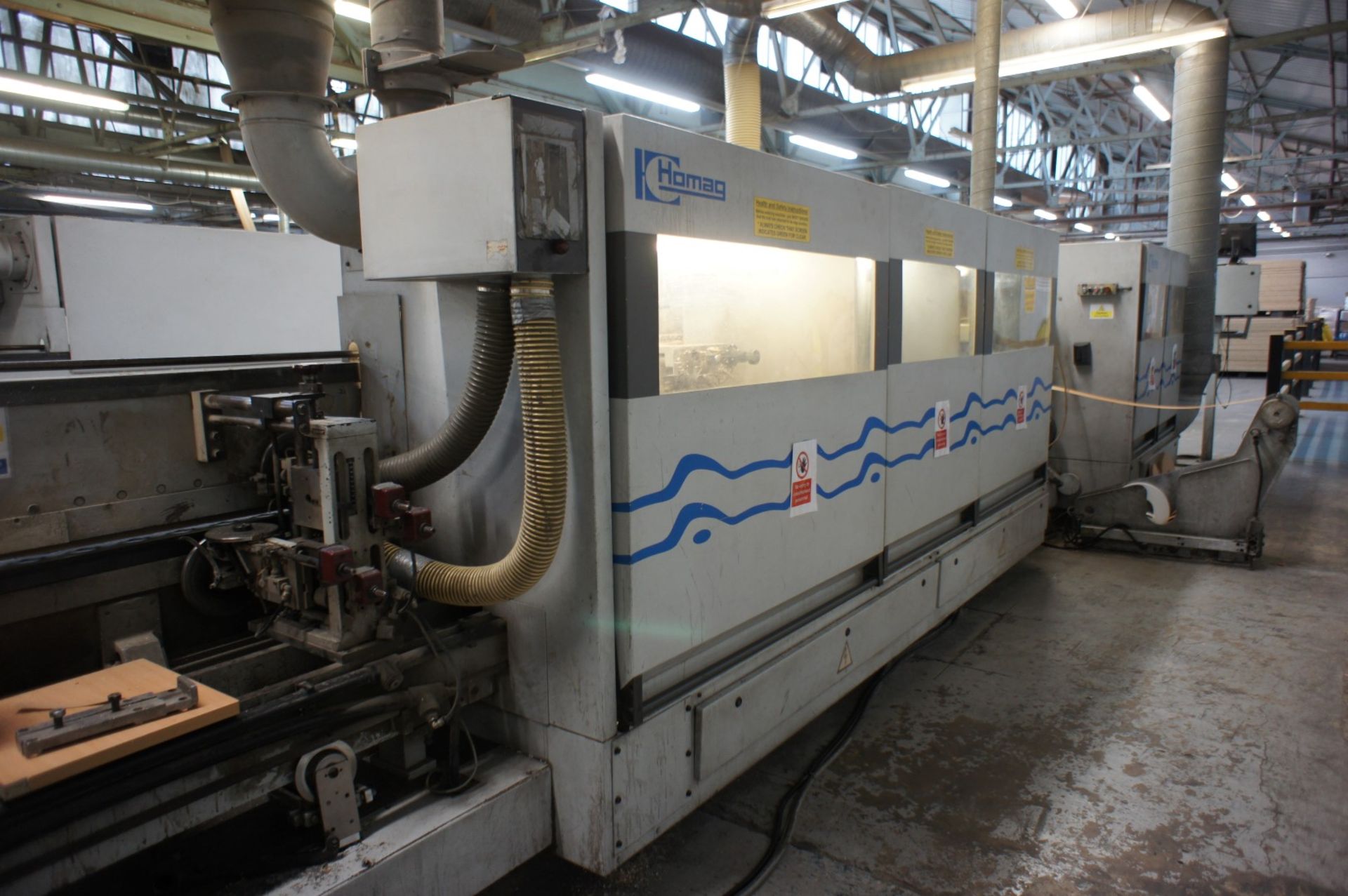 * Homag KF 20/16/QA/30 serial No 0-202-03-4287 Double Sided Edgebander YOM 1998. Please note there - Image 19 of 22