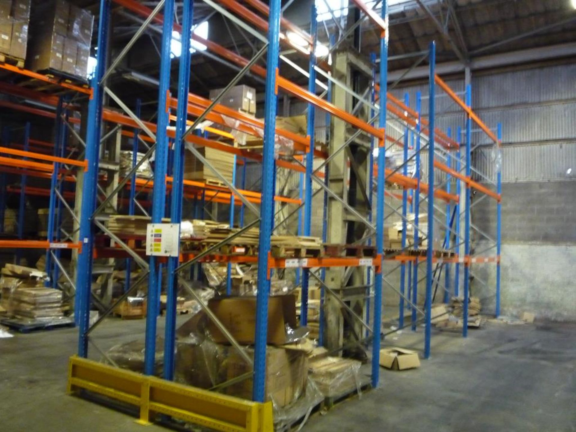 * 6 Bays H Slow 12 Pallet Racking comprising 9 x 5000mm uprights, 24 x 3300mm cross beams and 12 x - Image 2 of 4