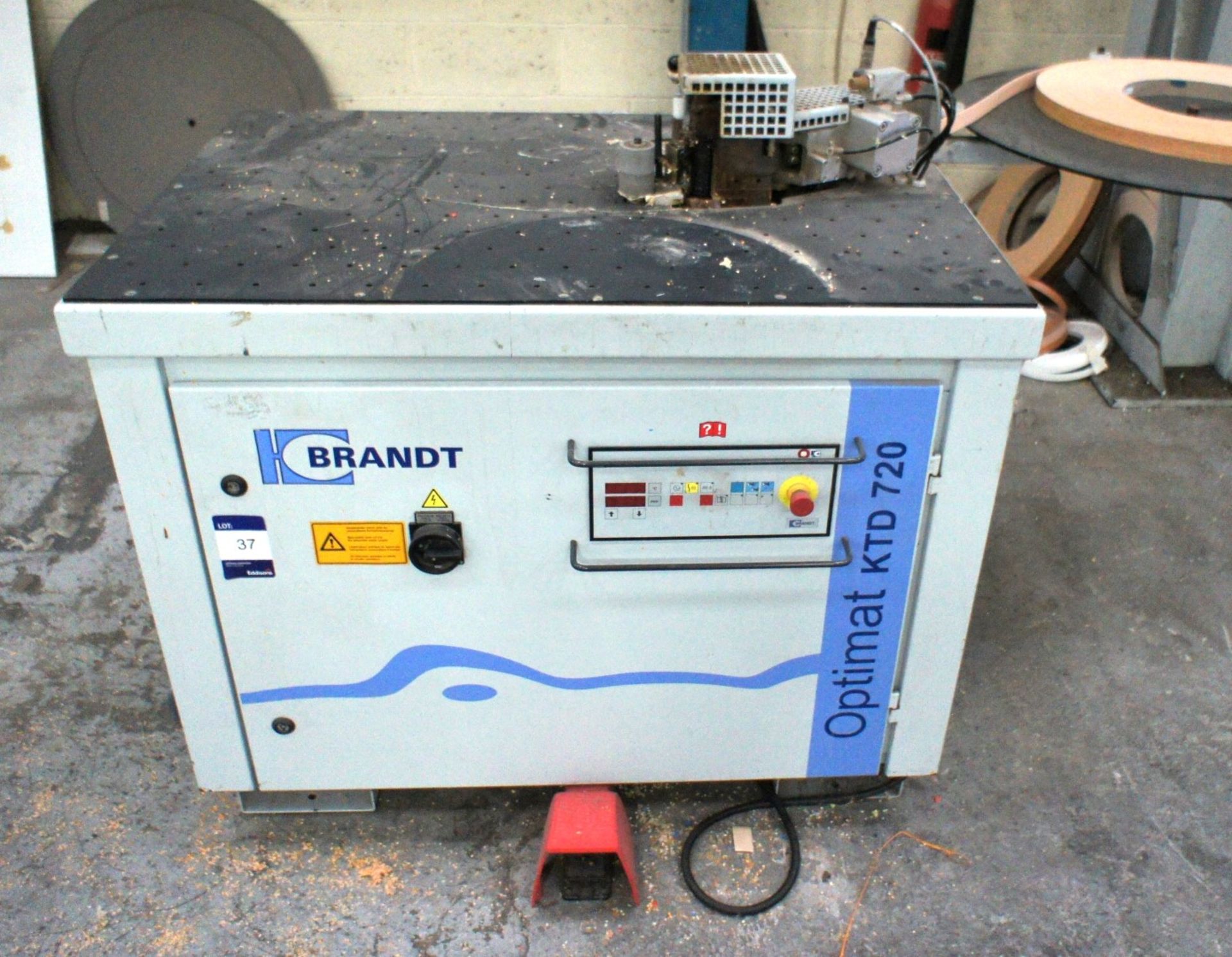 * Brandt Optimat OKTD720 serial No 0-260-20-1241 Profile Edging Machine YOM 2008. Please note - Image 5 of 8