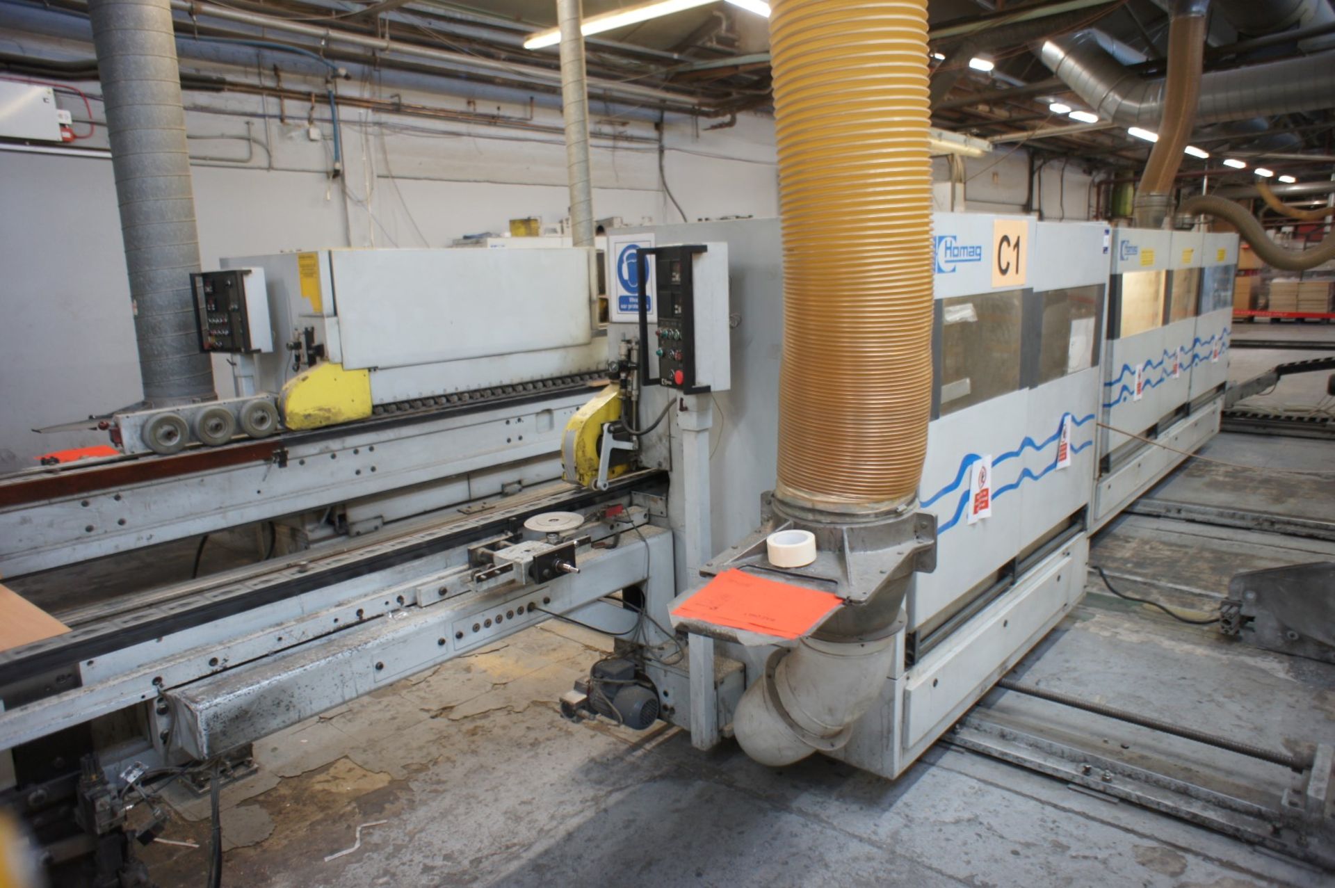 * Homag KF 20/16/QA/30 serial No 0-202-03-4287 Double Sided Edgebander YOM 1998. Please note there - Image 4 of 22