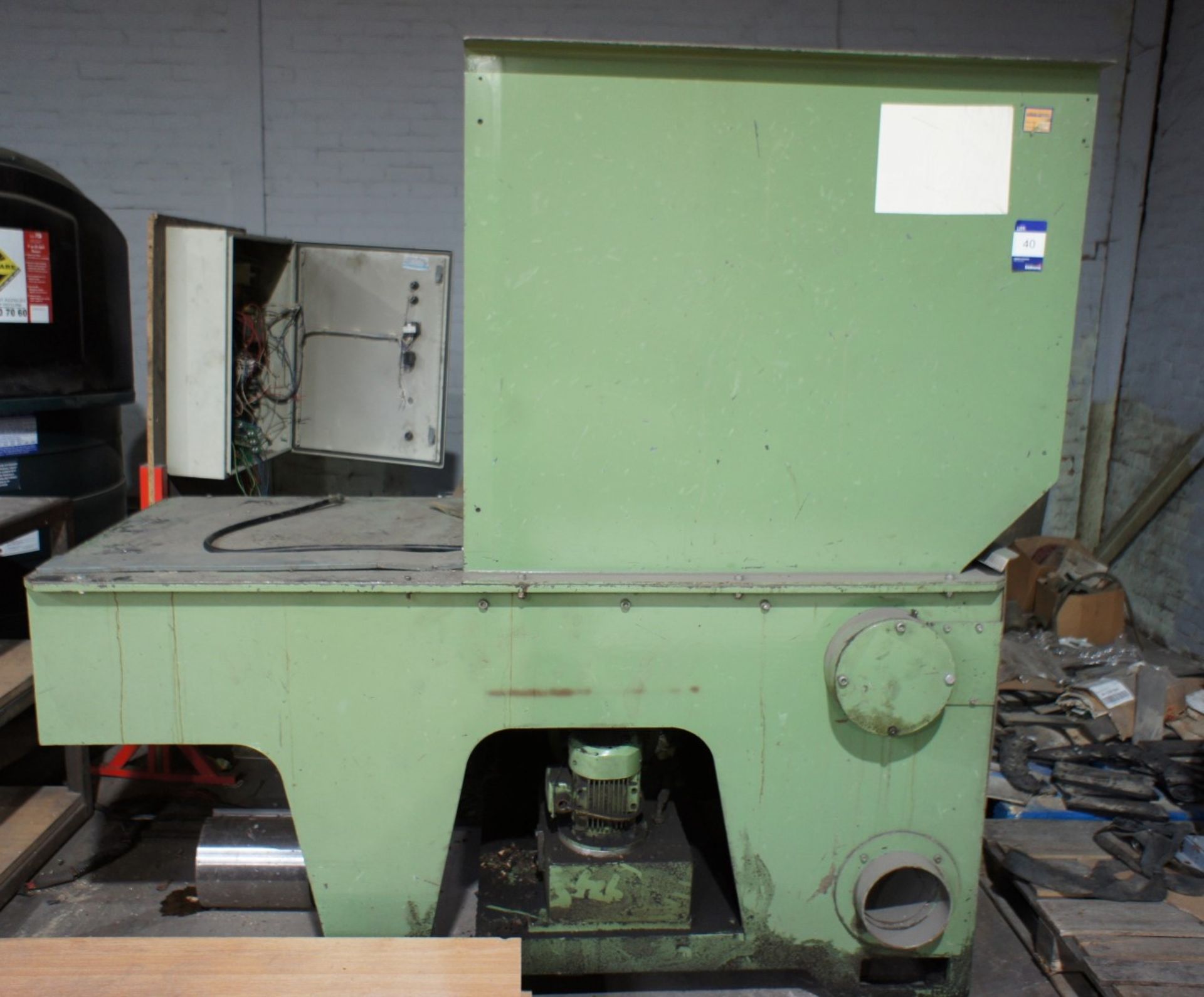 * Dragon model D80/110/270 Shredding Machine/Hogger with control panel; serial No 5398; YOM ? (